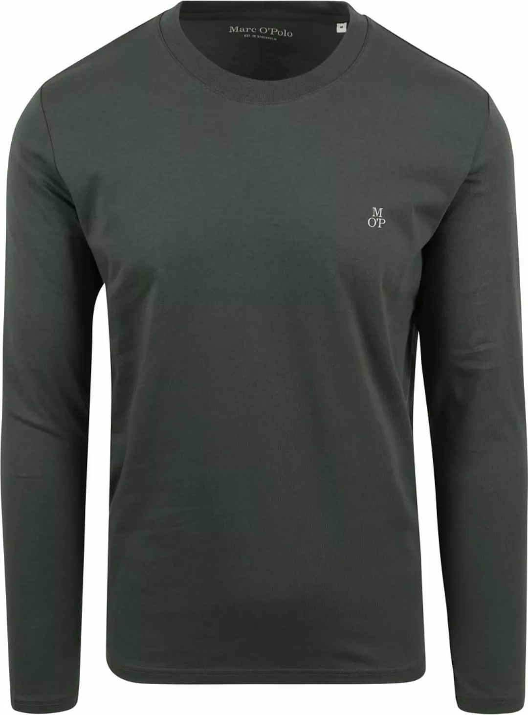 Marc O'Polo Long Sleeve T-Shirt Dunkelgrün - Größe 3XL günstig online kaufen