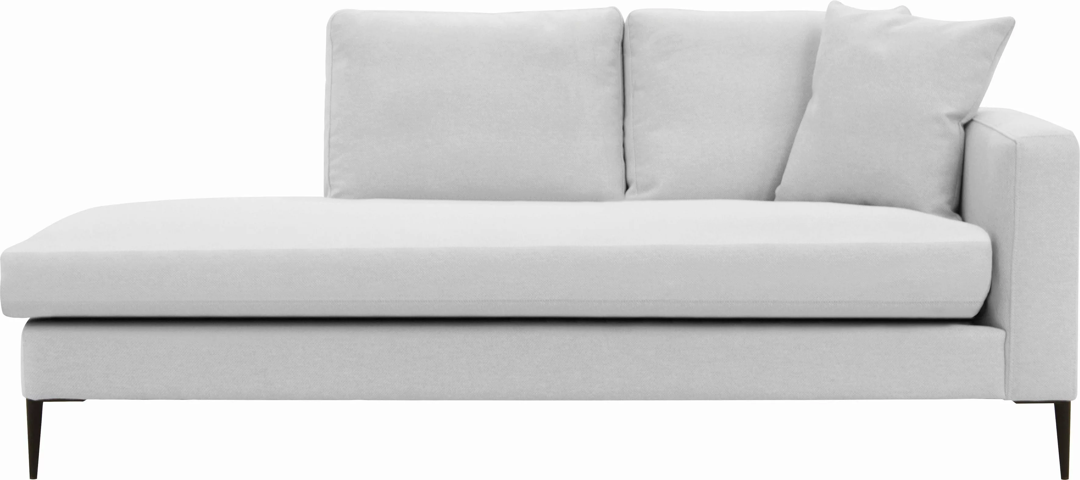 Leonique Recamiere "Cozy Chaiselongue, Maße B/T/H: 195/97/80 cm", mit losen günstig online kaufen
