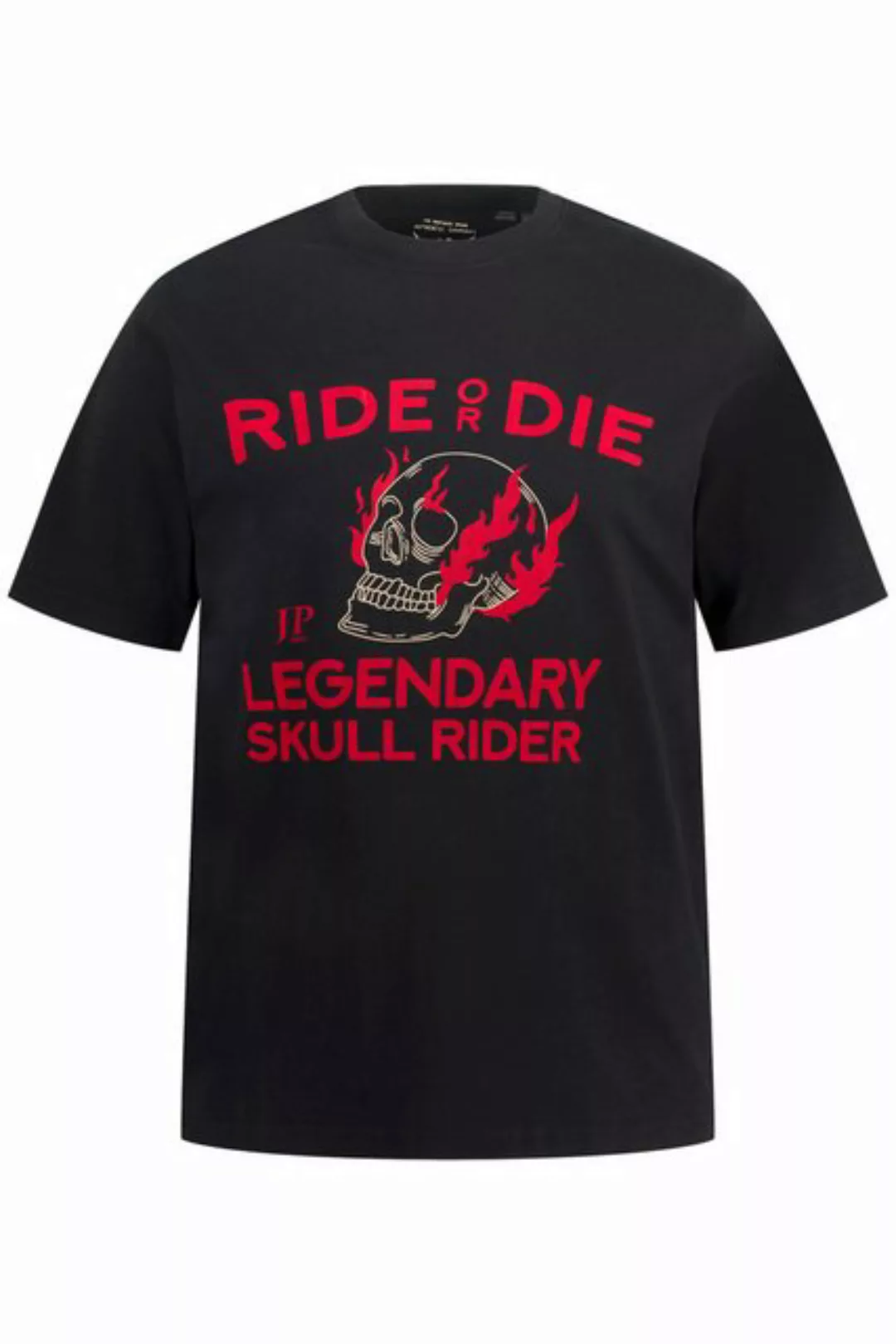 JP1880 T-Shirt T-Shirt Halbarm Ride or Die Print Rundhals günstig online kaufen