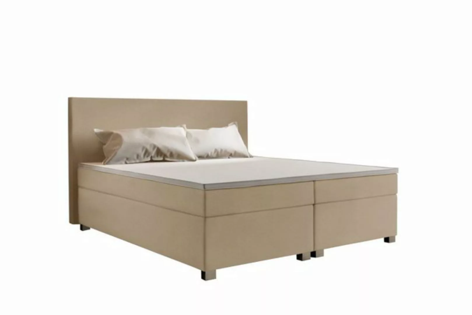 Stylefy Boxspringbett Ellis (Schlafzimmerbett, Bett), 140/160/180/200 x 200 günstig online kaufen