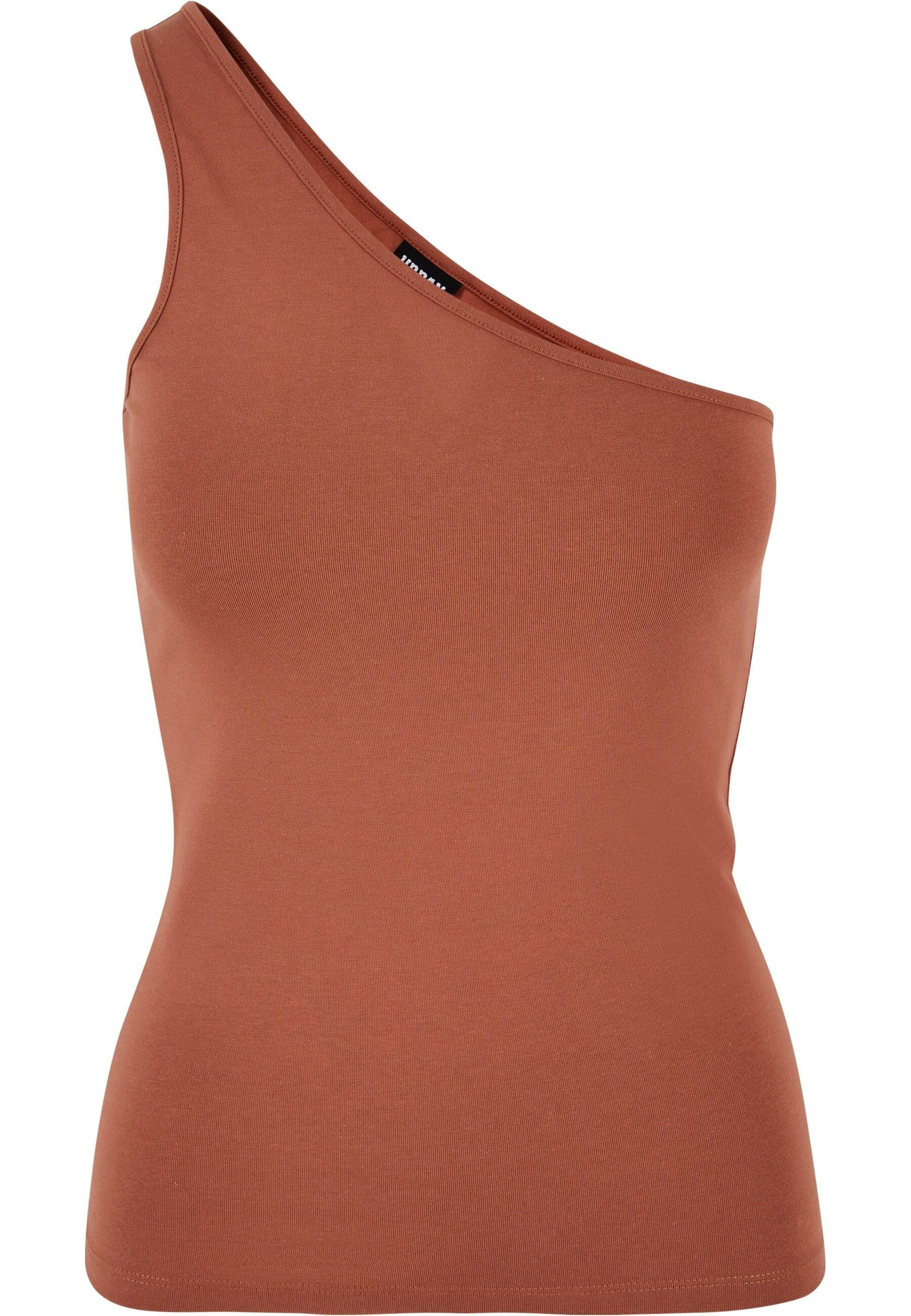 URBAN CLASSICS Muskelshirt "Urban Classics Damen Ladies Asymmetric Top", (1 günstig online kaufen