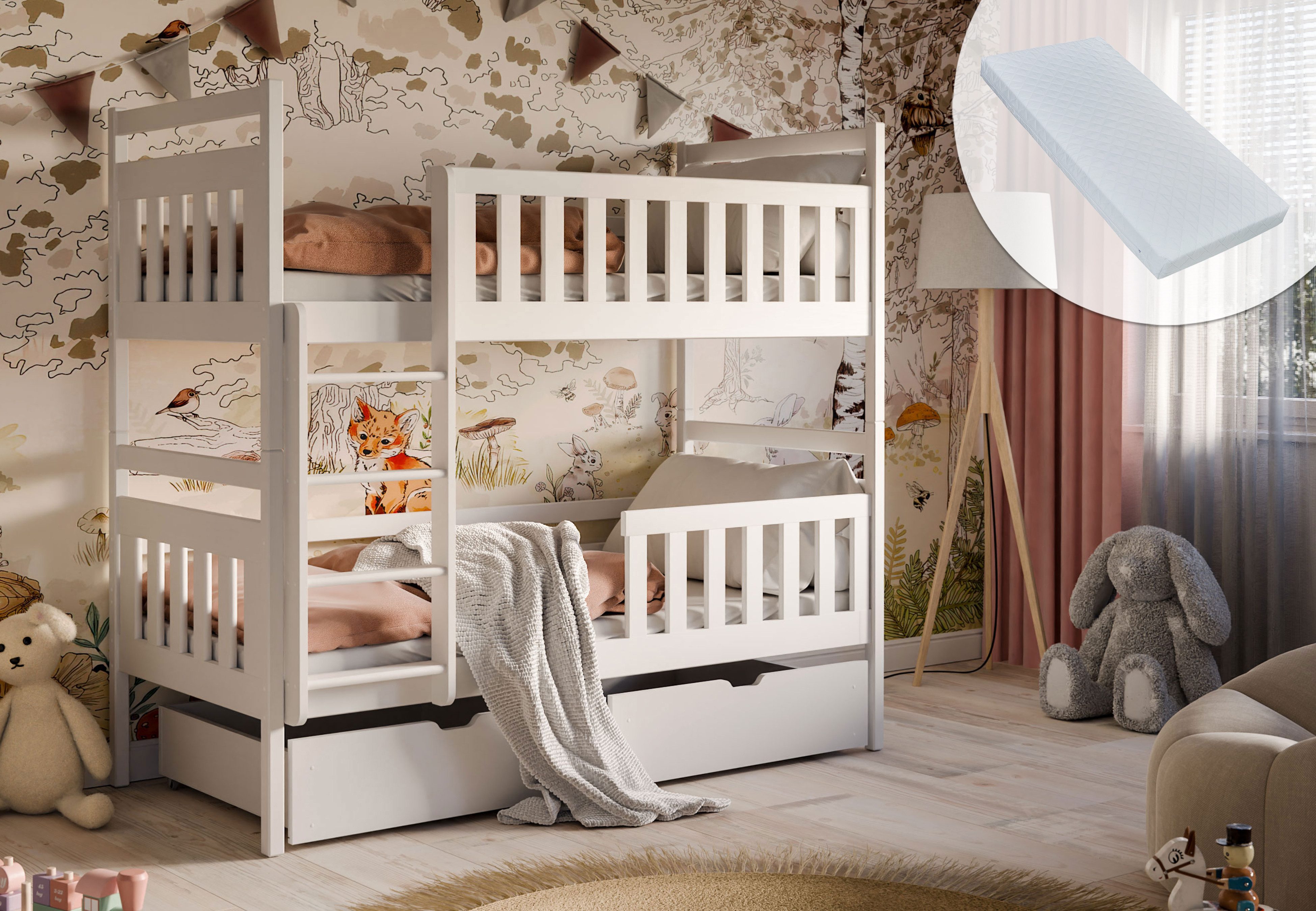 Kids Collective Hochbett 80x180, 90x200 cm günstig online kaufen