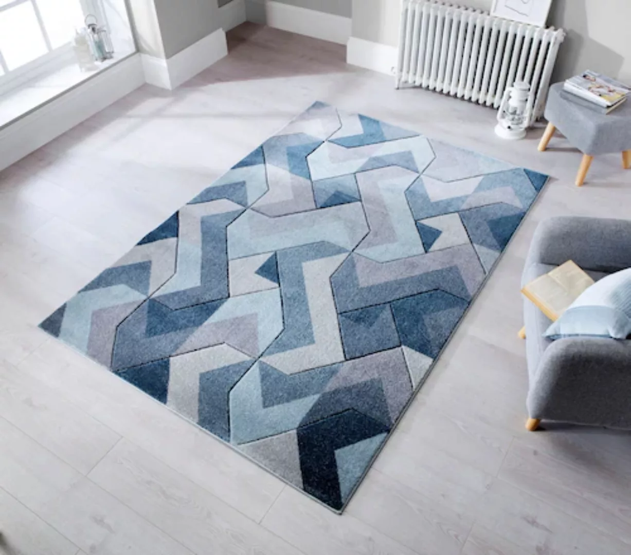 FLAIR RUGS Teppich »AURORA«, rechteckig günstig online kaufen