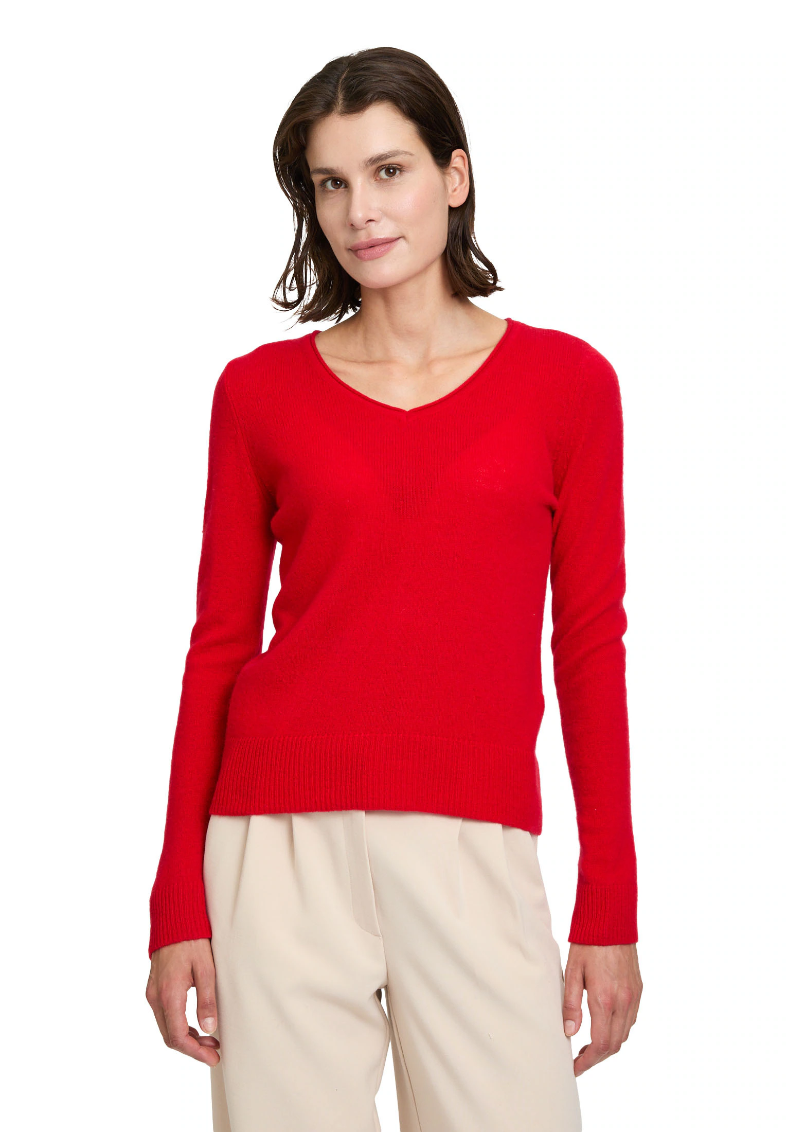 Betty Barclay Strickpullover "Betty Barclay Kaschmir-Pullover mit V-Ausschn günstig online kaufen