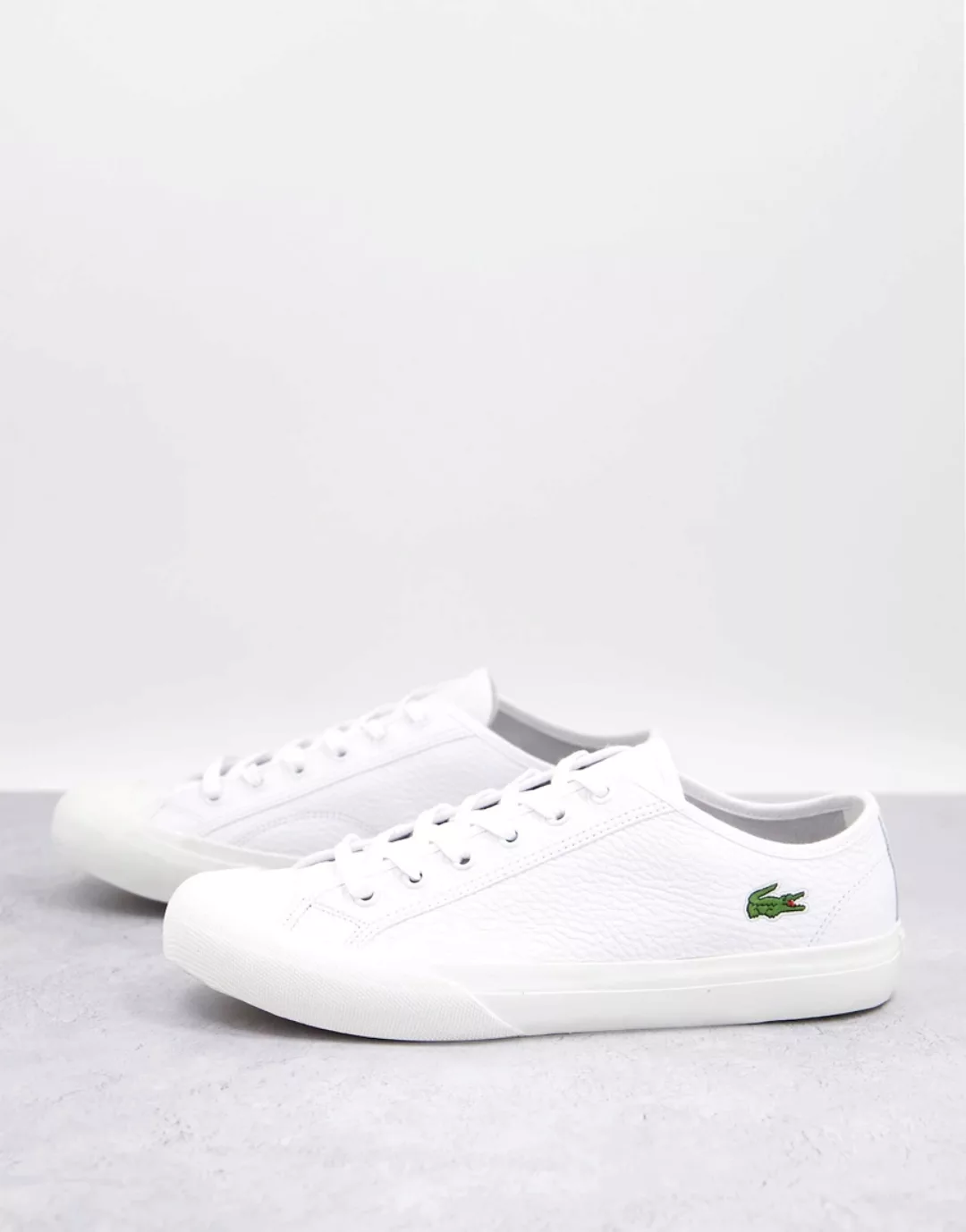 Lacoste – Topskill – Sneaker in Weiß günstig online kaufen