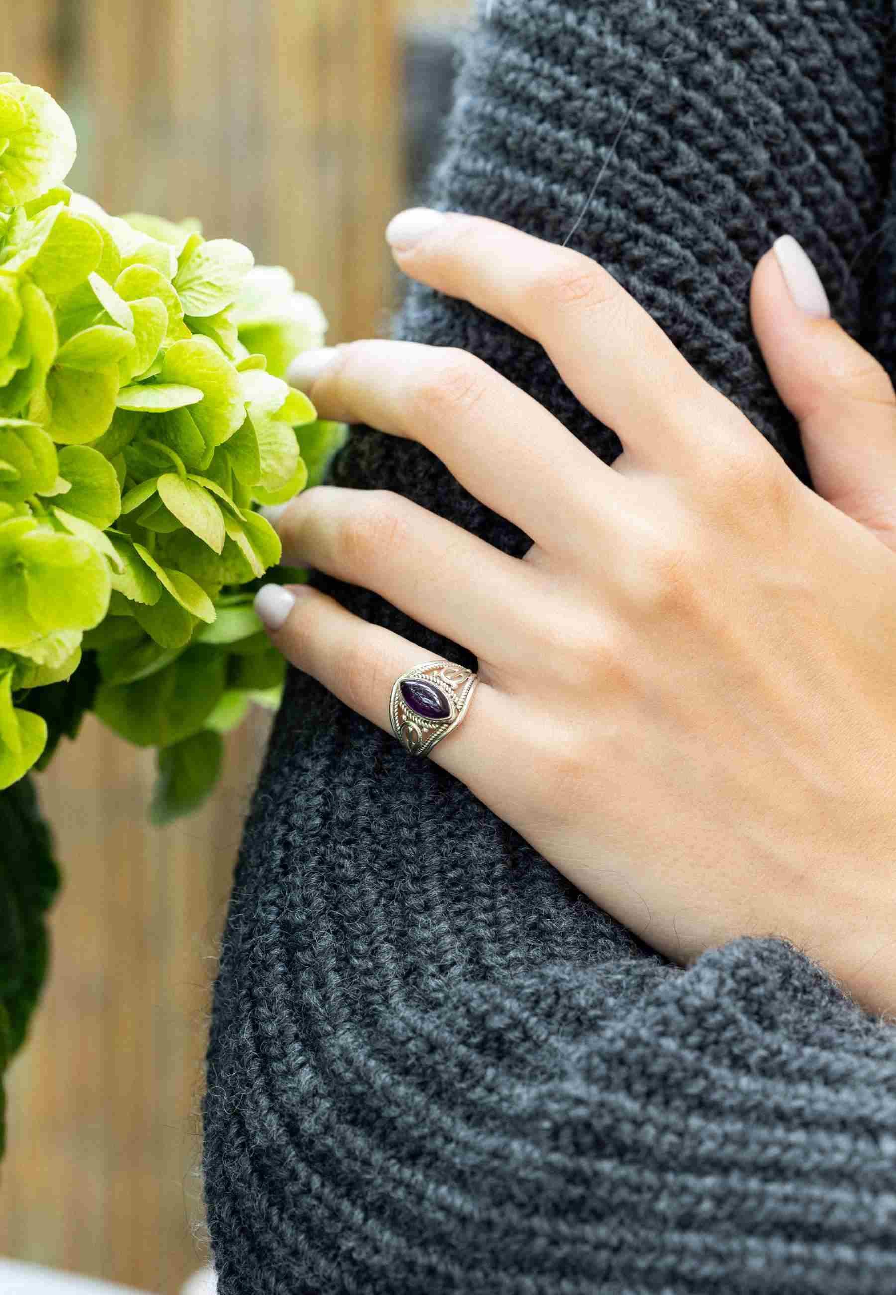mantraroma Silberring DAHAB Ellipse aus 925 günstig online kaufen