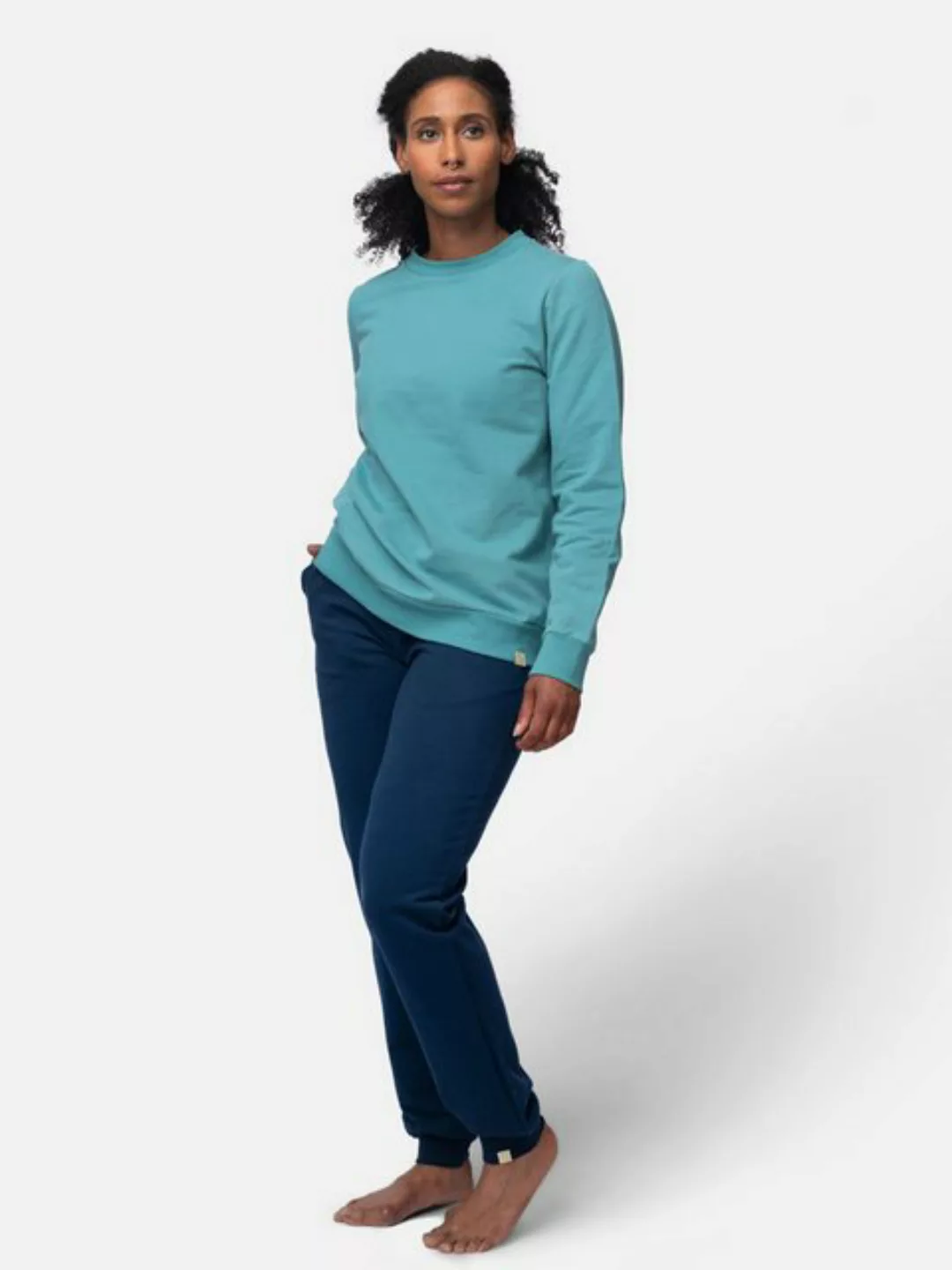 greenjama Sweatshirt weich und elastisch, Bio Baumwolle, GOTS-zertifiziert günstig online kaufen