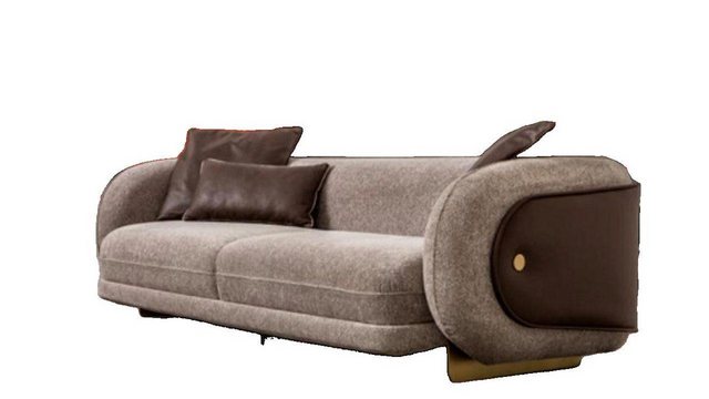 JVmoebel Sofa Wohnzimmer Textil Sofa 4 Sitzer Luxus Möbel Sitz Design Couch günstig online kaufen