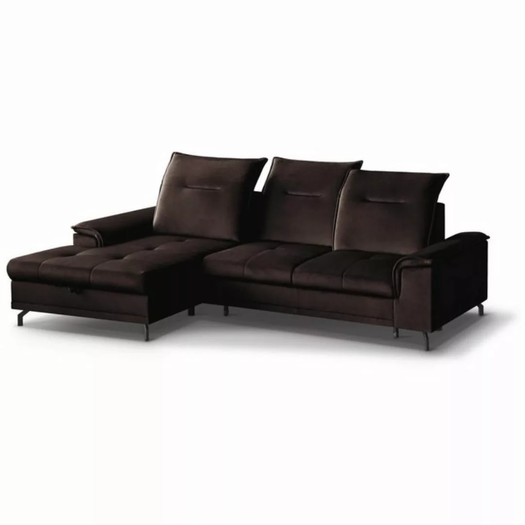 Beautysofa Ecksofa Bruno mini, Lieferung beinhaltet die Einbringung in die günstig online kaufen