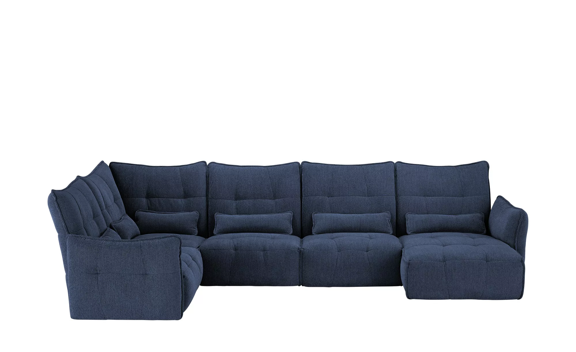 bobb Wohnlandschaft  Jeaneva ¦ blau ¦ Maße (cm): B: 428 H: 101 T: 228 Polst günstig online kaufen