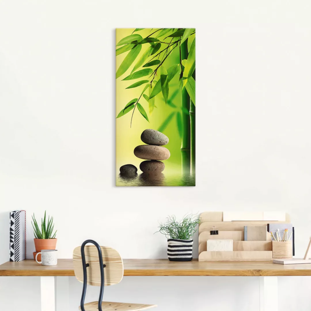 Artland Wandbild "Spa Stillleben", Zen, (1 St.), als Leinwandbild, Poster i günstig online kaufen