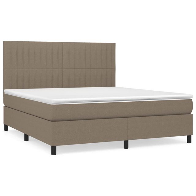 vidaXL Boxspringbett Bett Boxspringbett mit Matratze Stoff (180 x 200 cm, T günstig online kaufen