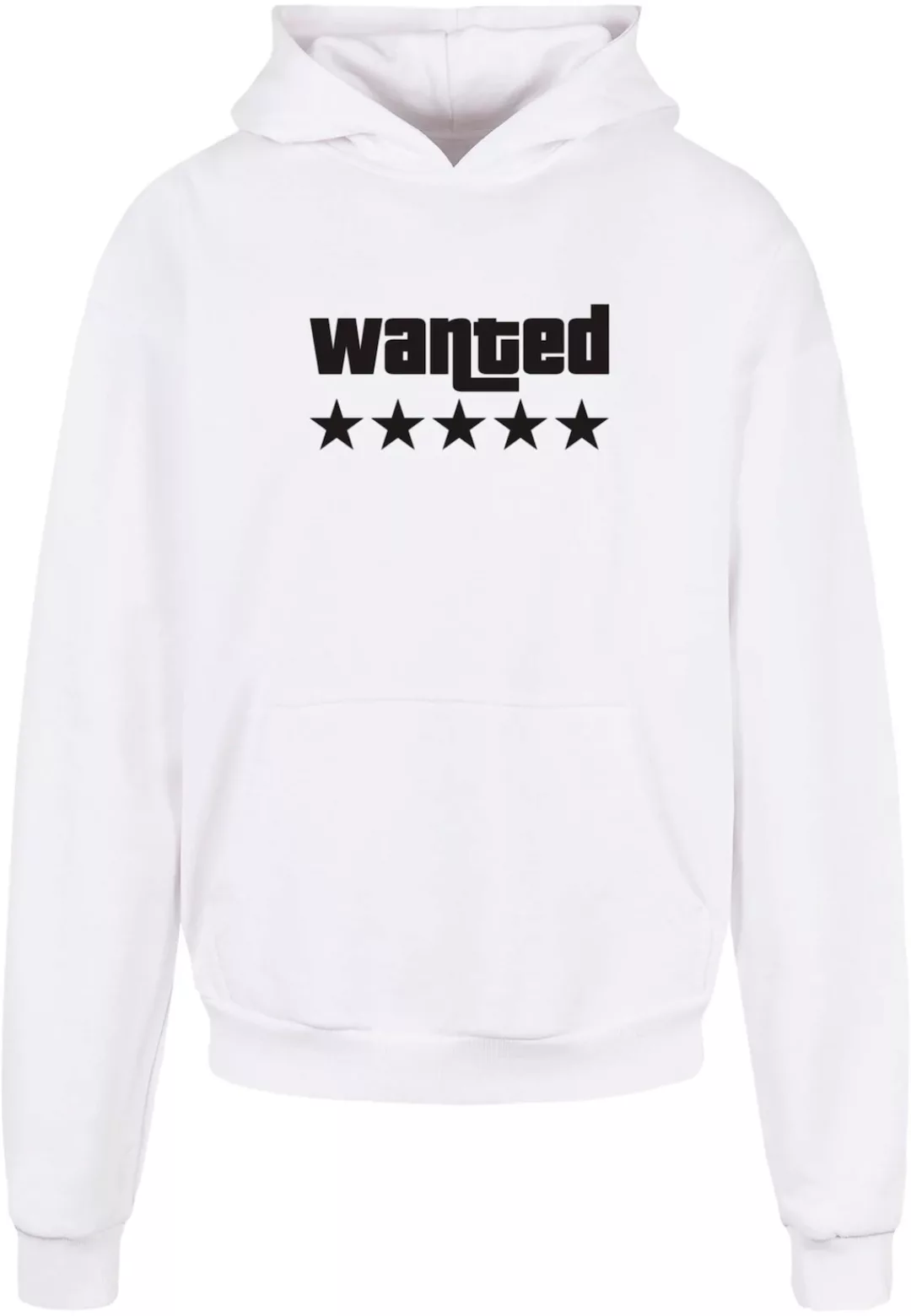 Merchcode Kapuzensweatshirt "Merchcode Herren Wanted Ultra Heavy Hoody" günstig online kaufen