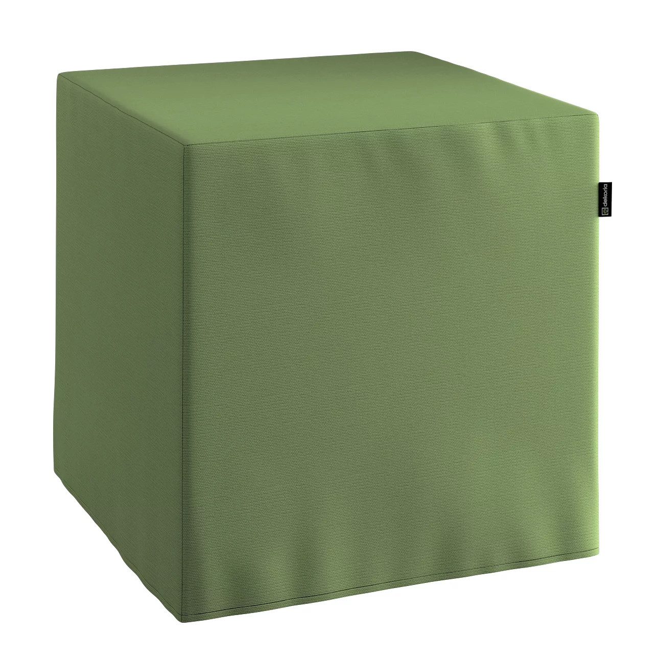 Sitzwürfel, waldgrün, 40 x 40 x 40 cm, Cotton Panama (702-06) günstig online kaufen