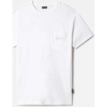 Napapijri  T-Shirts & Poloshirts S-MORGEX NP0A4GBP0021-BRIGHT WHITE günstig online kaufen