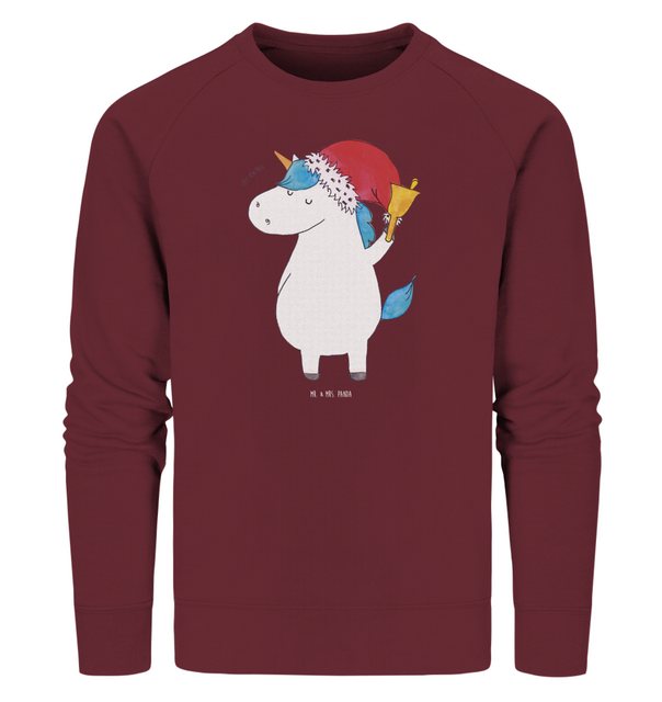 Mr. & Mrs. Panda Longpullover Größe M Einhorn Weihnachtsmann - Burgundy - G günstig online kaufen