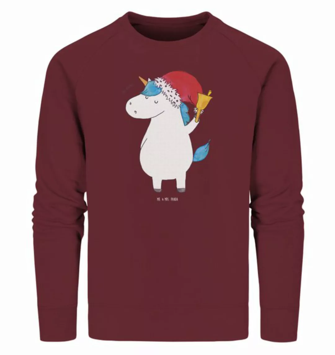 Mr. & Mrs. Panda Longpullover Größe L Einhorn Weihnachtsmann - Burgundy - G günstig online kaufen