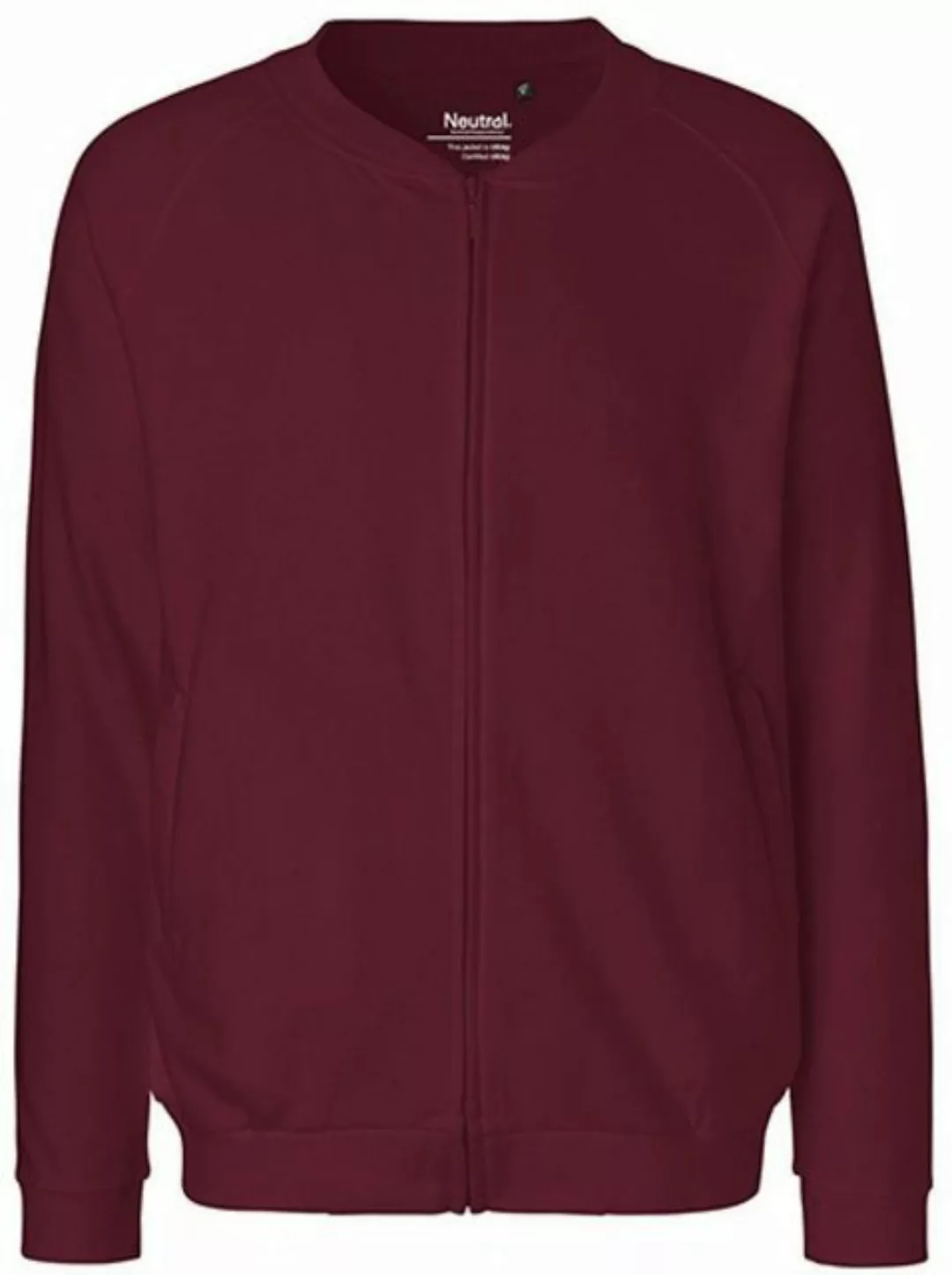 Neutral Sweatjacke Herren Jacket with Zip / 100% Fairtrade Baumwolle günstig online kaufen