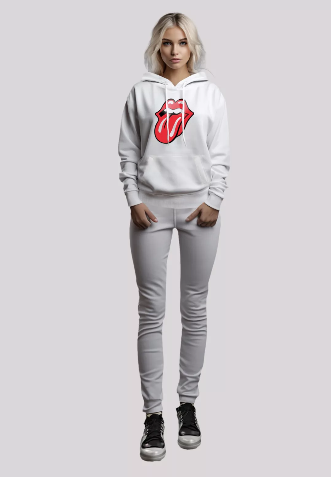 F4NT4STIC Kapuzenpullover "The Rolling Stones Classic Zunge Rock Musik Band günstig online kaufen