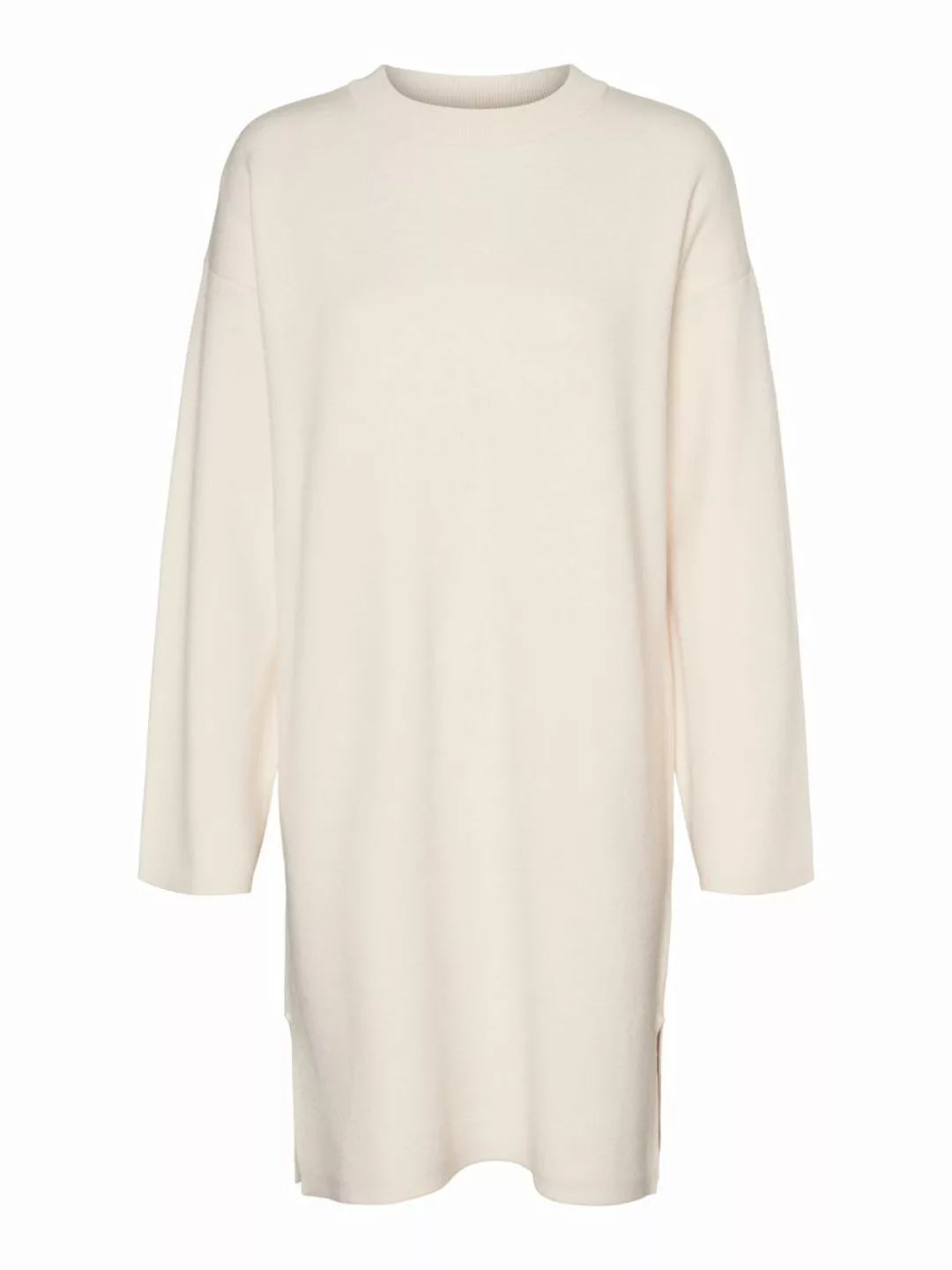 VERO MODA Weiches Strick Kleid Damen Grau günstig online kaufen