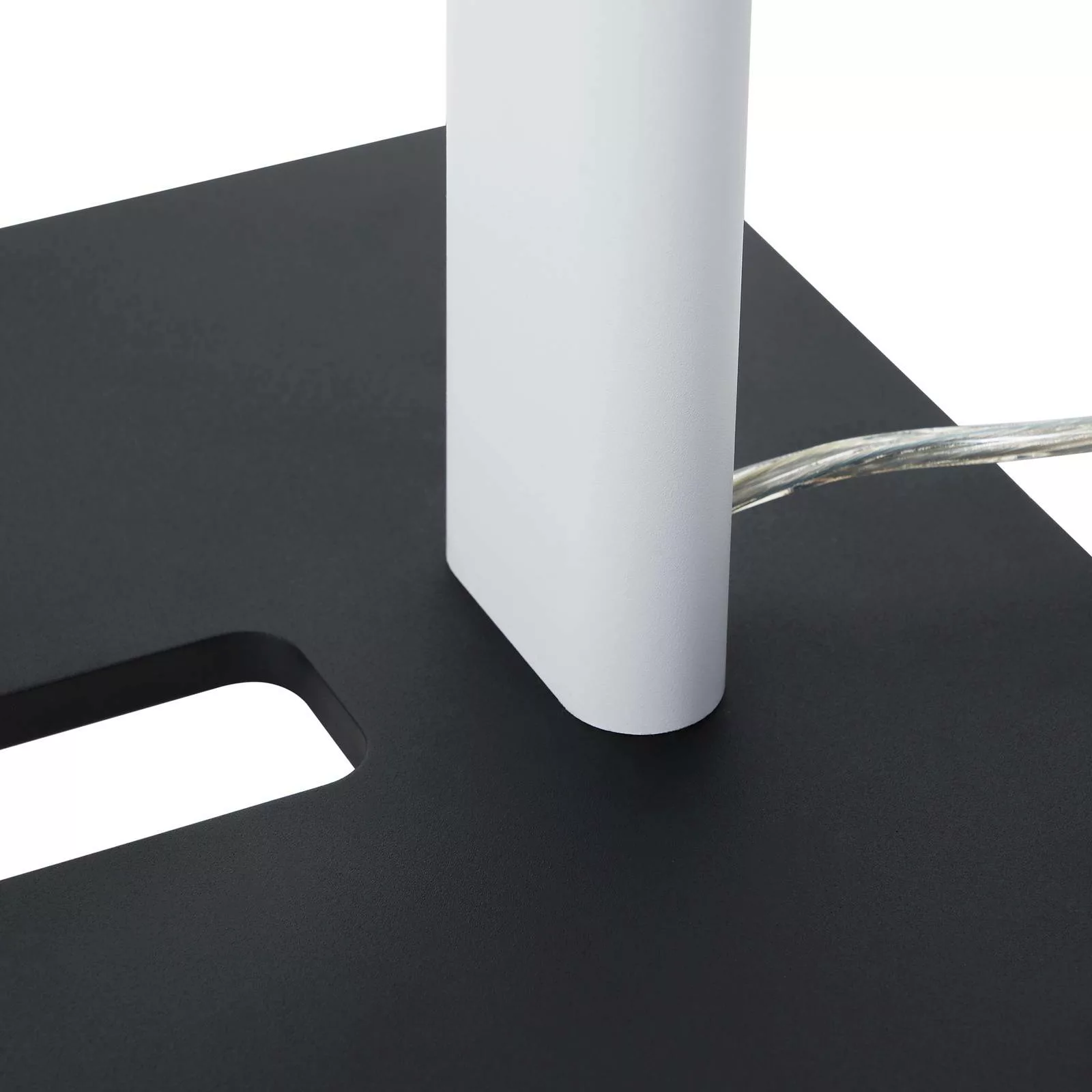 Prios Zyair LED-Büro-Stehleuchte, weiß 108,4 cm günstig online kaufen