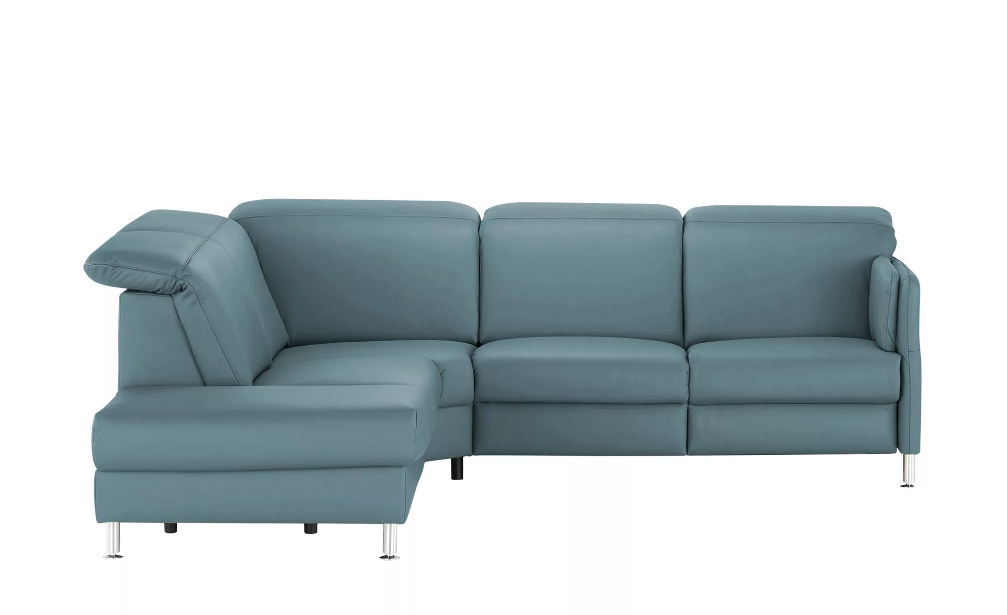 meinSofa Ecksofa  Leon ¦ blau ¦ Maße (cm): B: 259 H: 83 T: 236 Polstermöbel günstig online kaufen