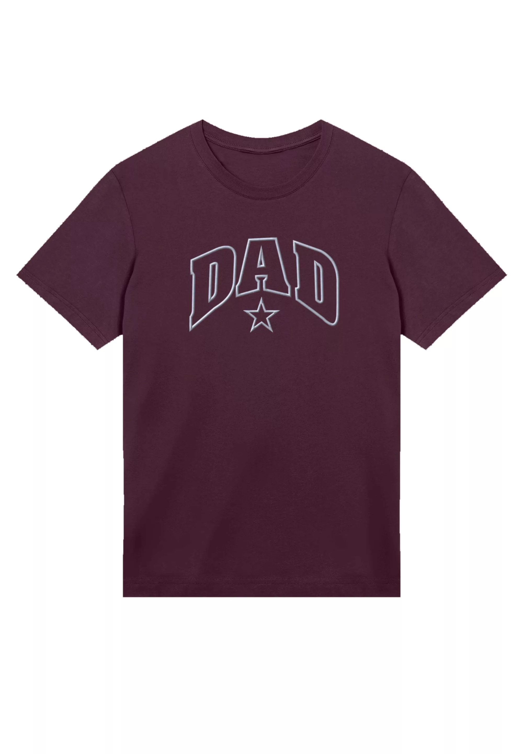 F4NT4STIC T-Shirt "Dad Stern Vatertag College Style Bestickt", Premium Qual günstig online kaufen