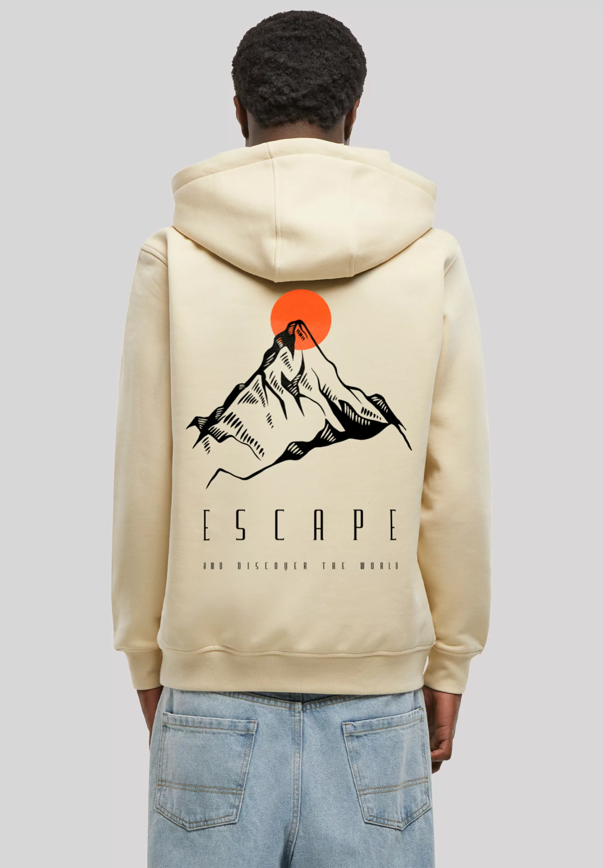 F4NT4STIC Kapuzenpullover "Escape Discover the World Mountain", Premium Qua günstig online kaufen
