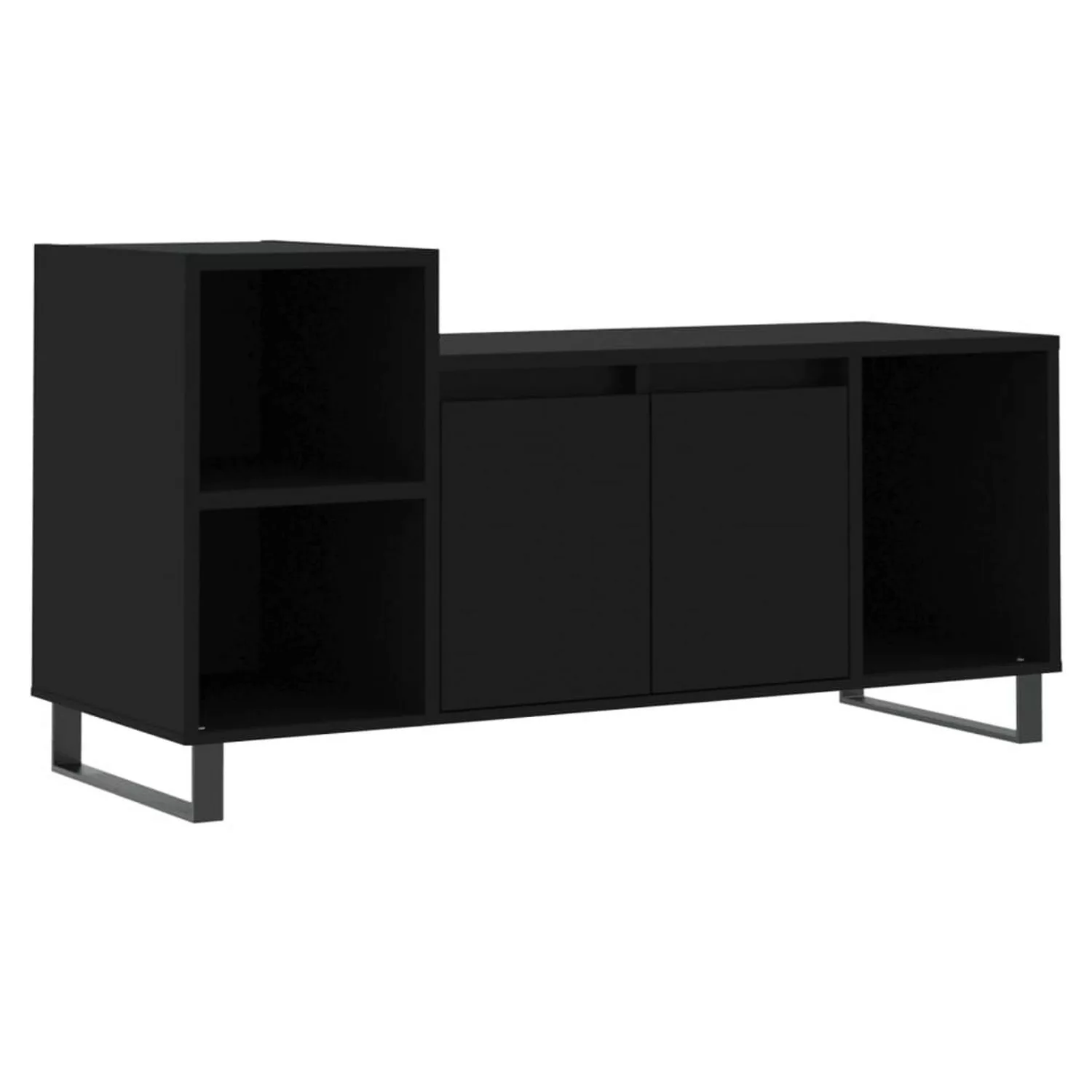 VidaXL TV-Schrank Schwarz 100x35x55 cm Holzwerkstoff  Modell 4 günstig online kaufen