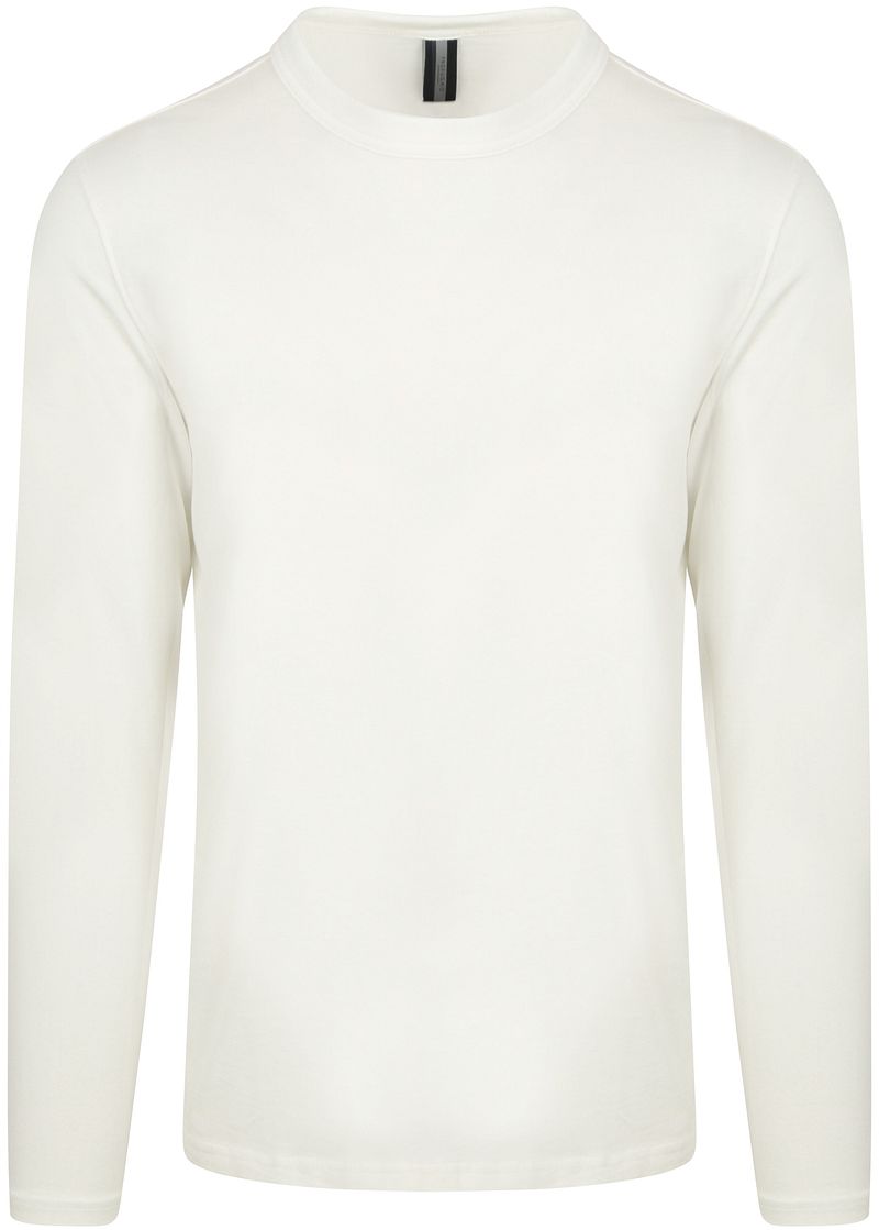 Profuomo Longsleeve T-Shirt Off White - Größe M günstig online kaufen