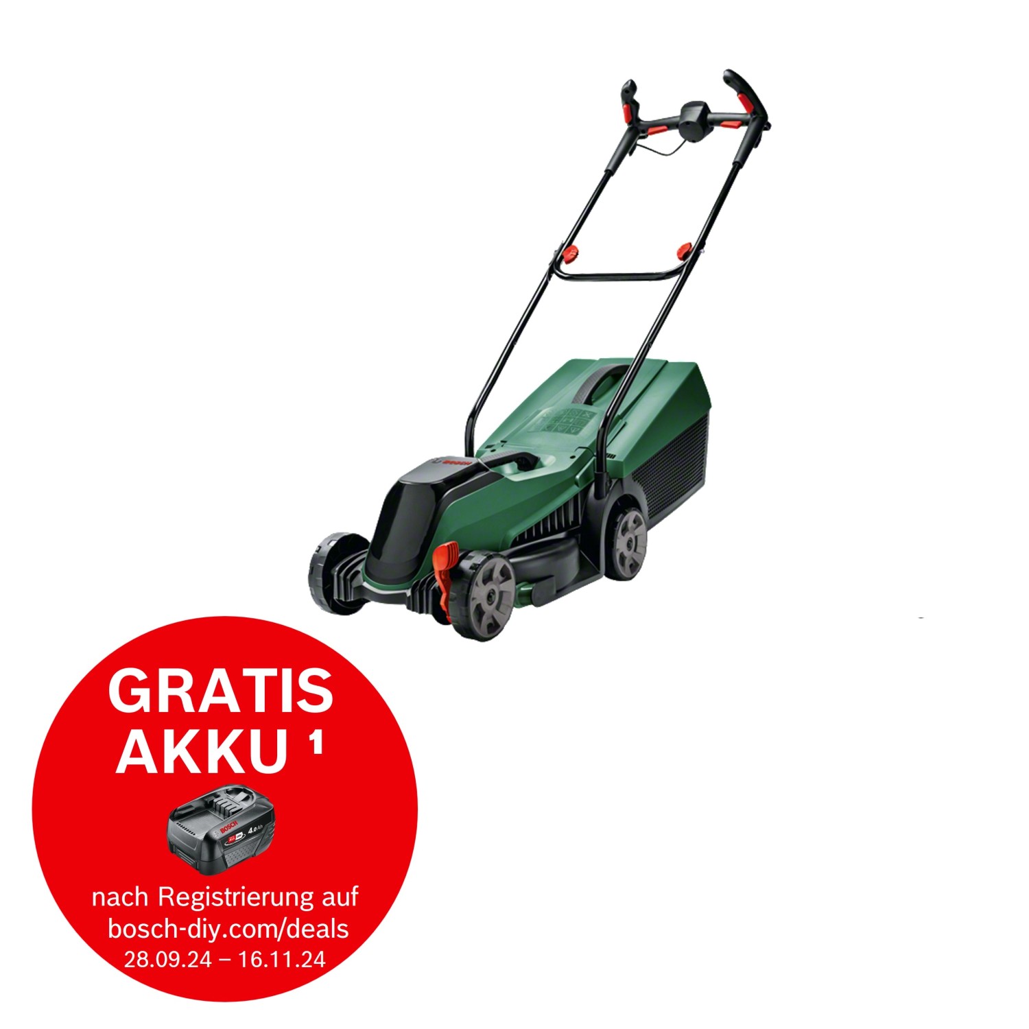 Bosch Akku-Rasenmäher CityMower 18V-32-300 Solo günstig online kaufen