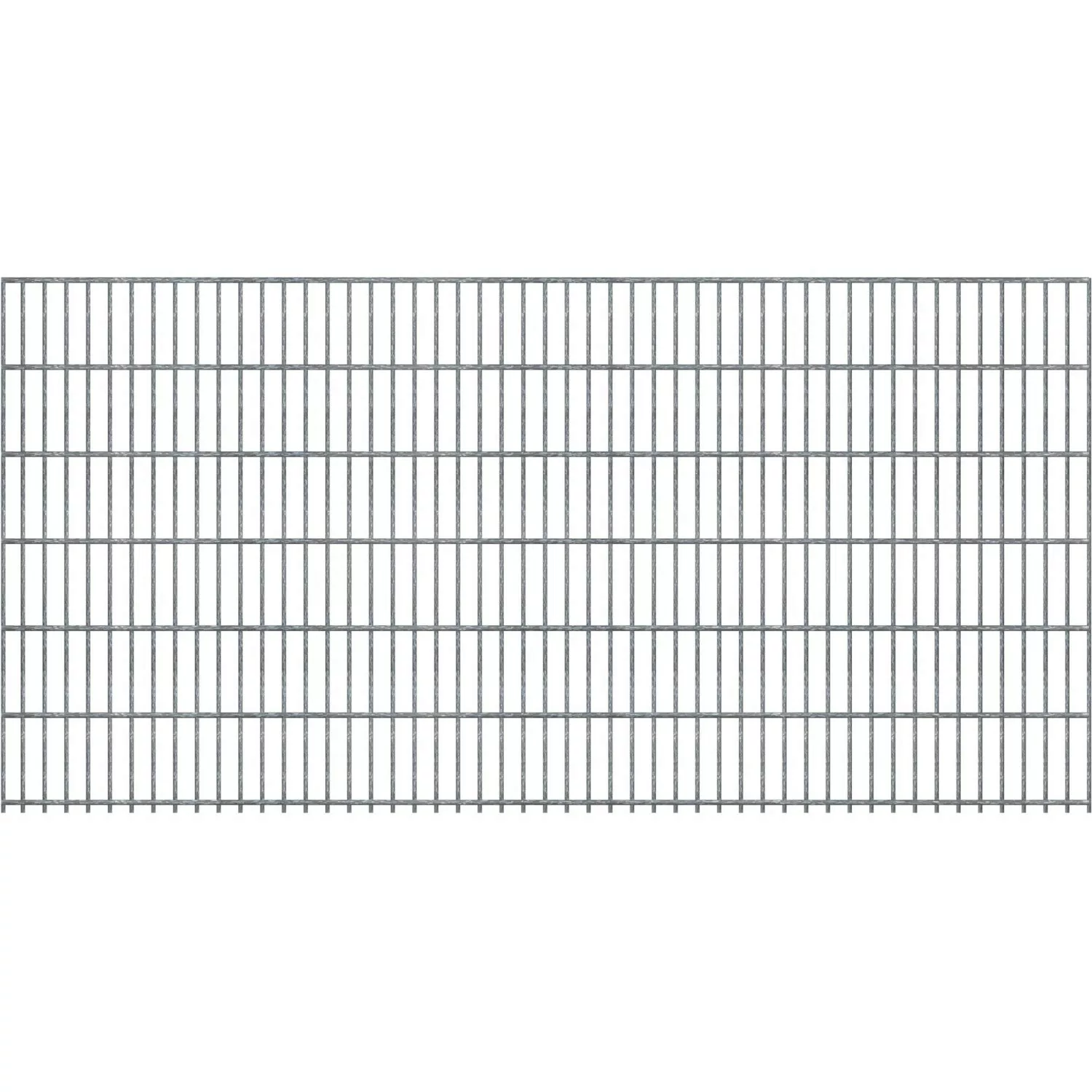 Doppelstabmatte 6/5/6 mm Zink 250 cm x 123 cm günstig online kaufen