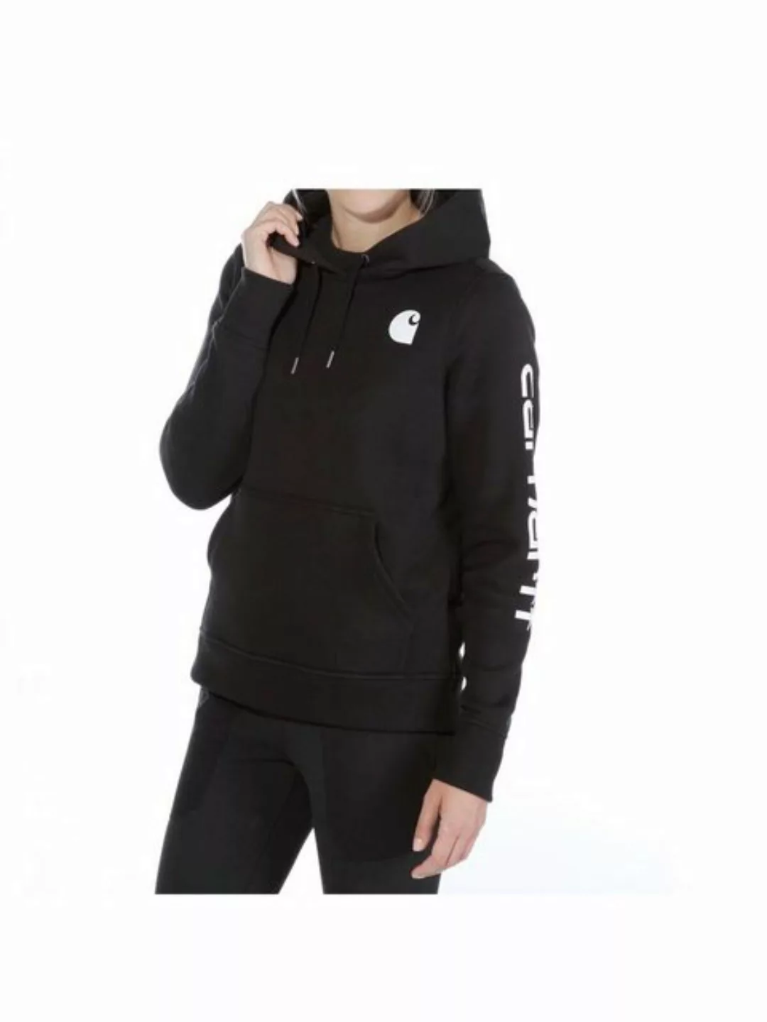 Carhartt Kapuzensweatshirt Carhartt Clarksburg Sweatshirt schwarz günstig online kaufen