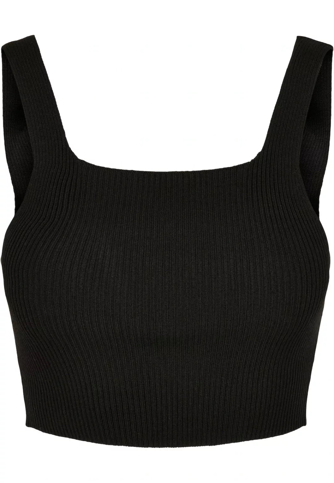 URBAN CLASSICS Muskelshirt "Urban Classics Damen Ladies Rib Knit Top" günstig online kaufen