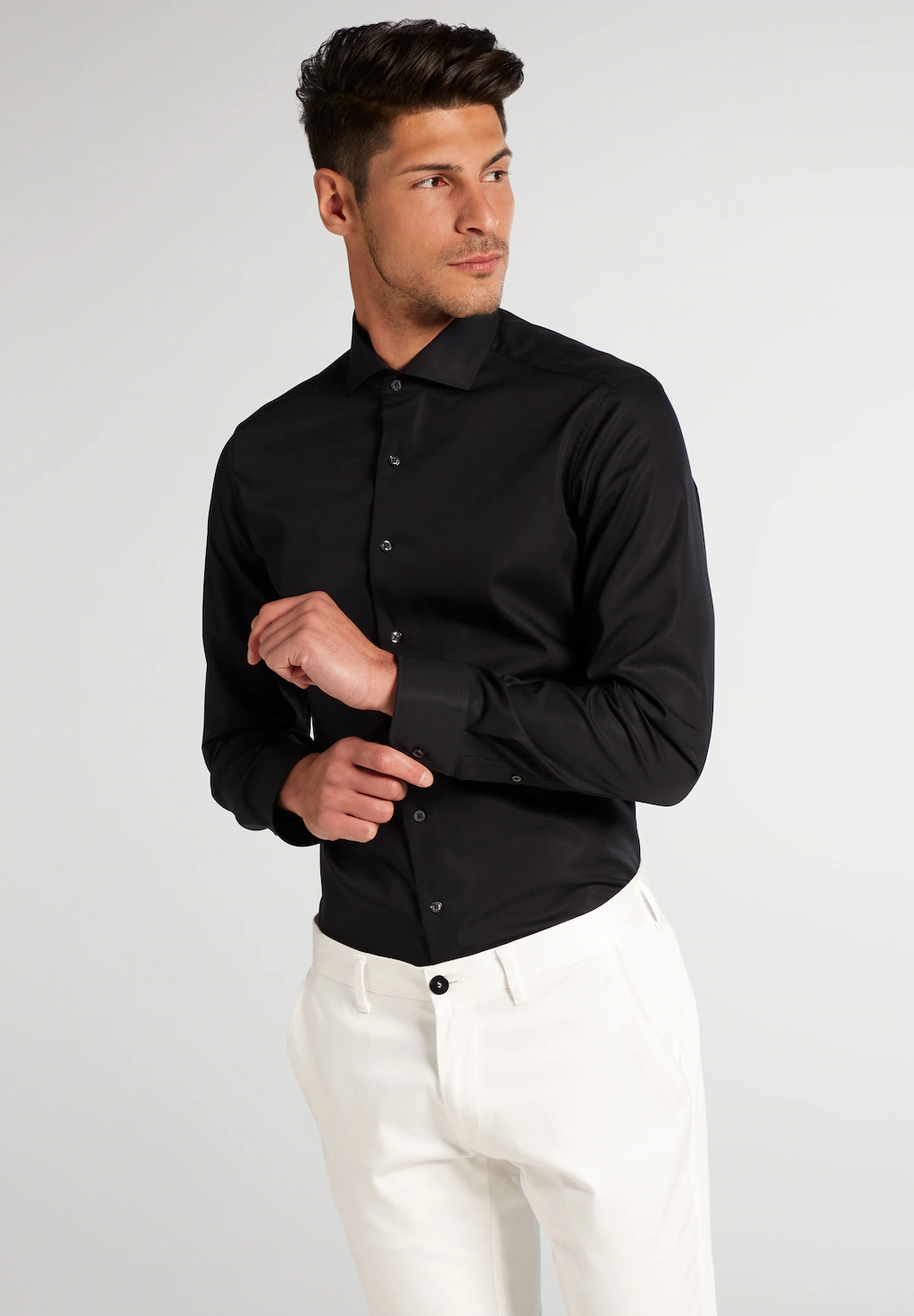 Eterna Langarmhemd SLIM FIT günstig online kaufen