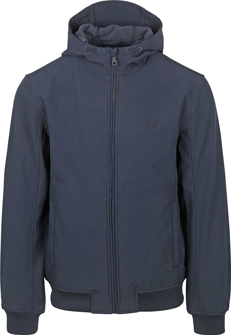 Lyle & Scott Jacke Softshell Fleece Marine - Größe XL günstig online kaufen