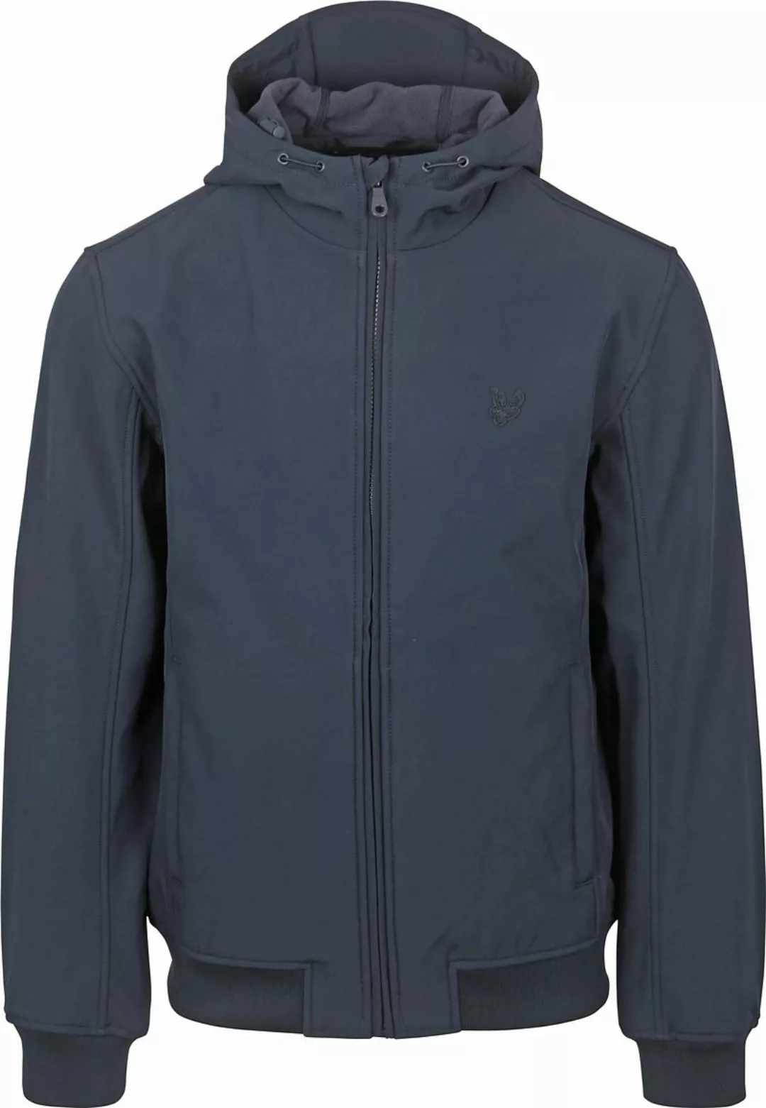 Lyle & Scott Jacke Softshell Fleece Marine - Größe L günstig online kaufen