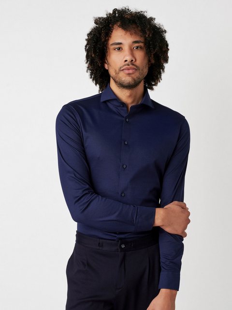 DESOTO Essential Hemd Hai Jersey Navy - Größe 45 günstig online kaufen