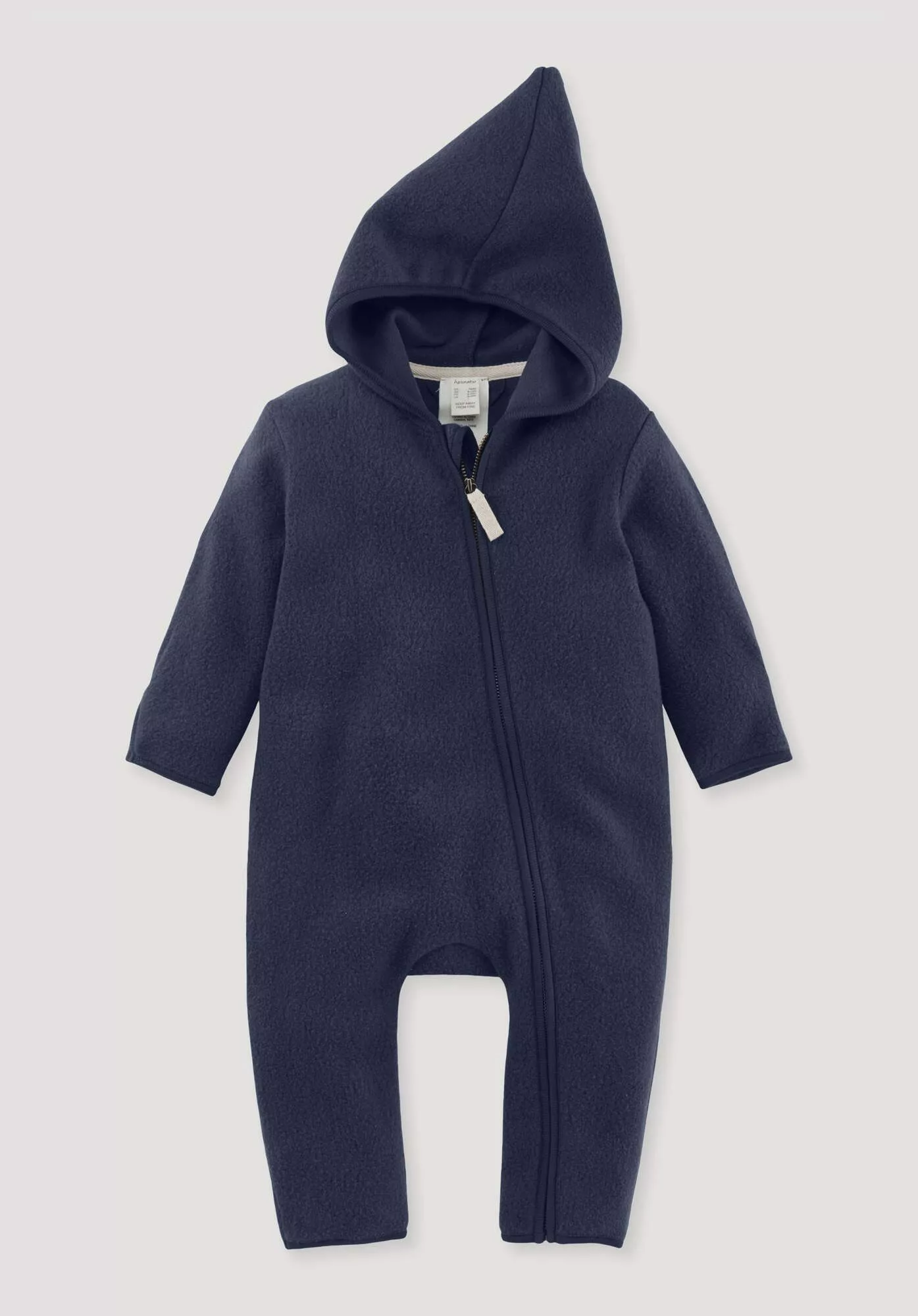 Hessnatur Fleeceoverall aus reiner Bio-Baumwolle (1-tlg) günstig online kaufen
