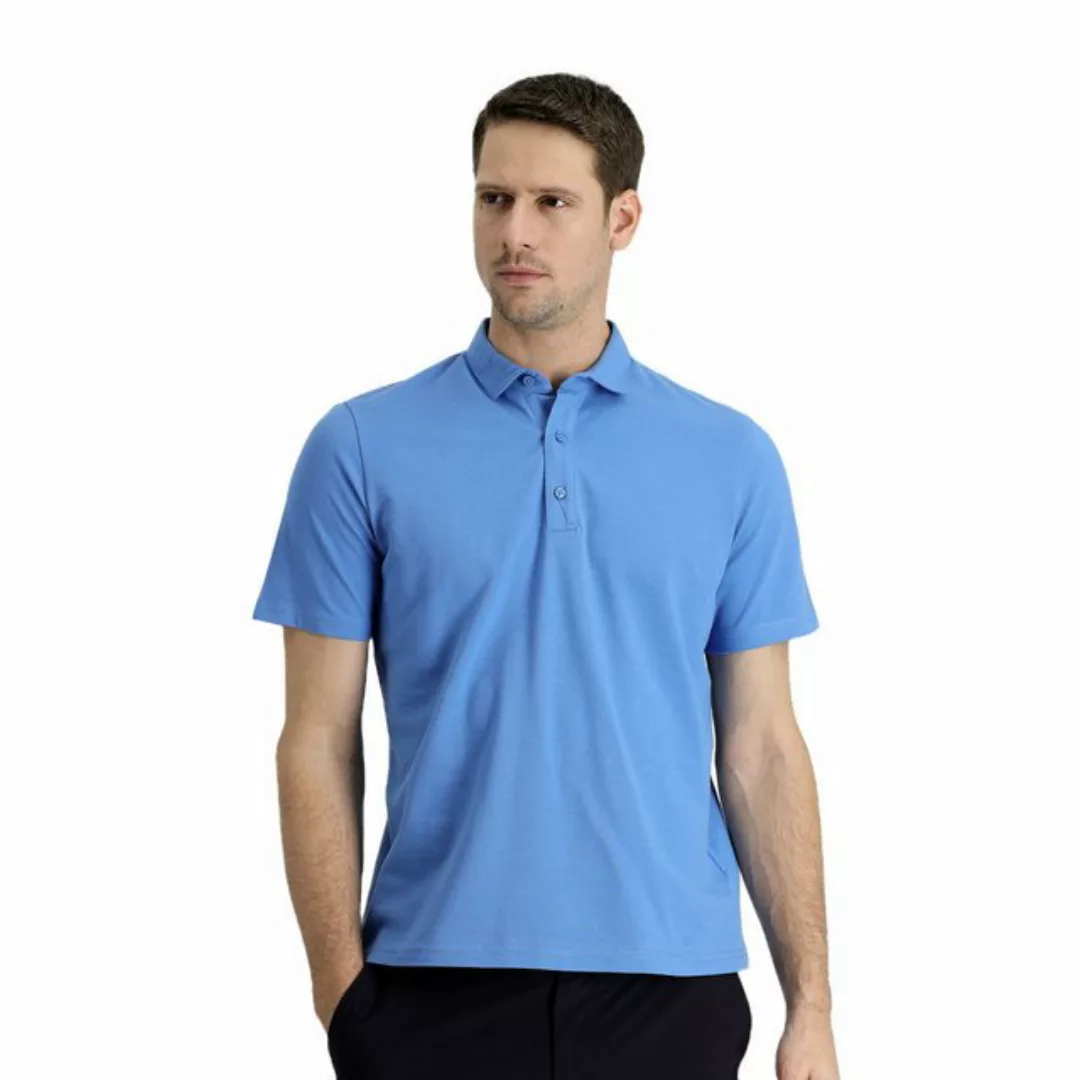 KIGILI Poloshirt Herren T-Shirts Polokragen Regular Fit, Kurzarm Business G günstig online kaufen