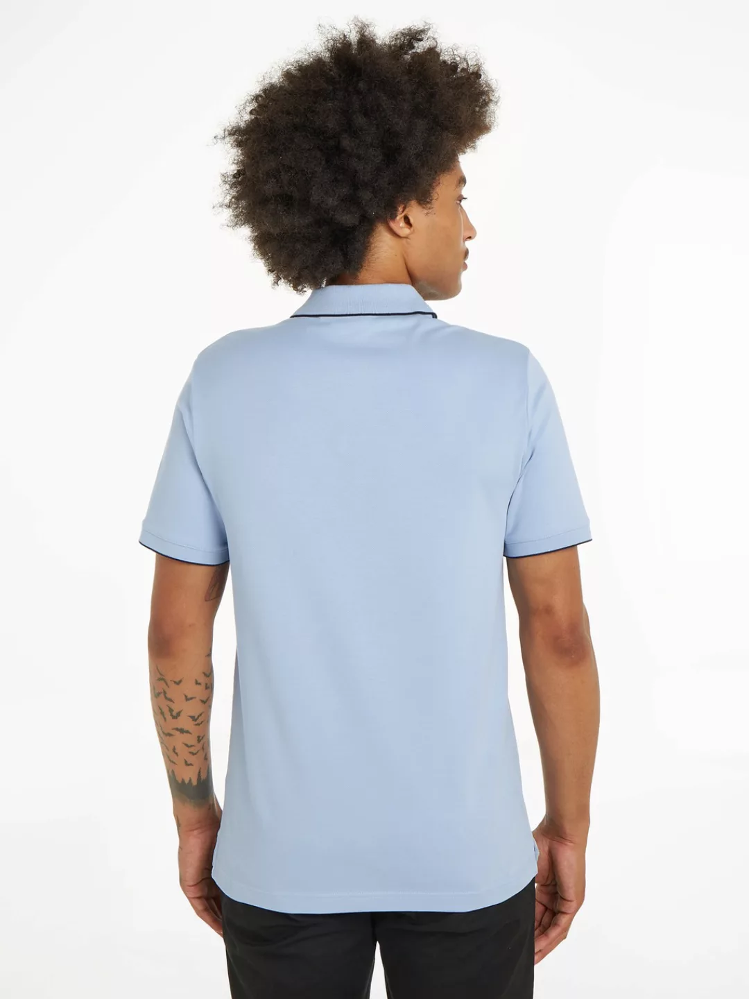 Calvin Klein Poloshirt STRETCH PIQUE TIPPING POLO günstig online kaufen