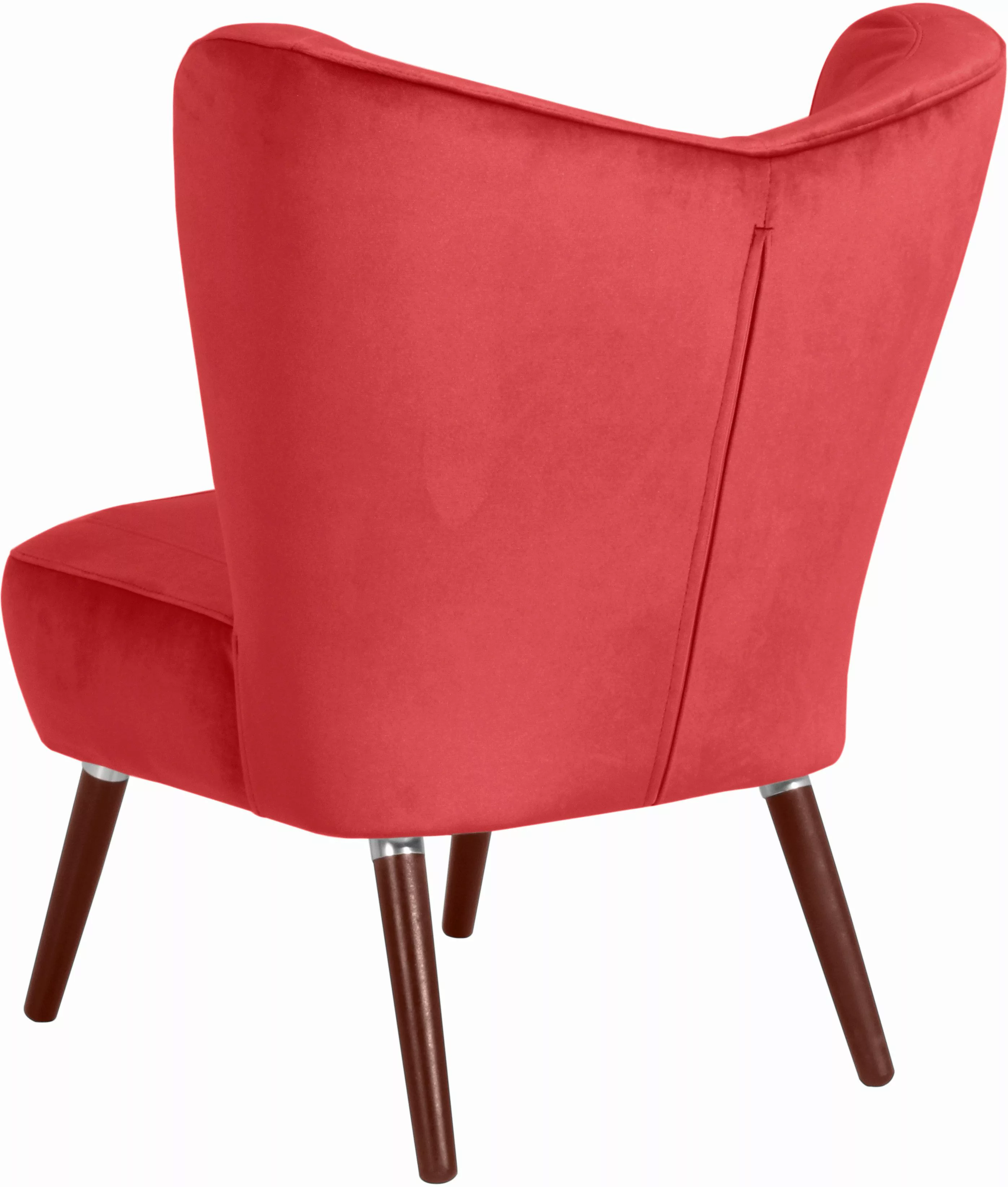 Max Winzer® Cocktailsessel »Stella, Loungesessel, Samtvelours Bezug in 10 T günstig online kaufen