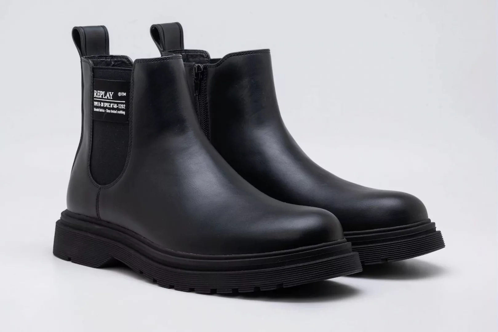 Replay Chelseaboots "PIERCE CHELSEA", Schlupfboots, Workerboots mit Reißver günstig online kaufen