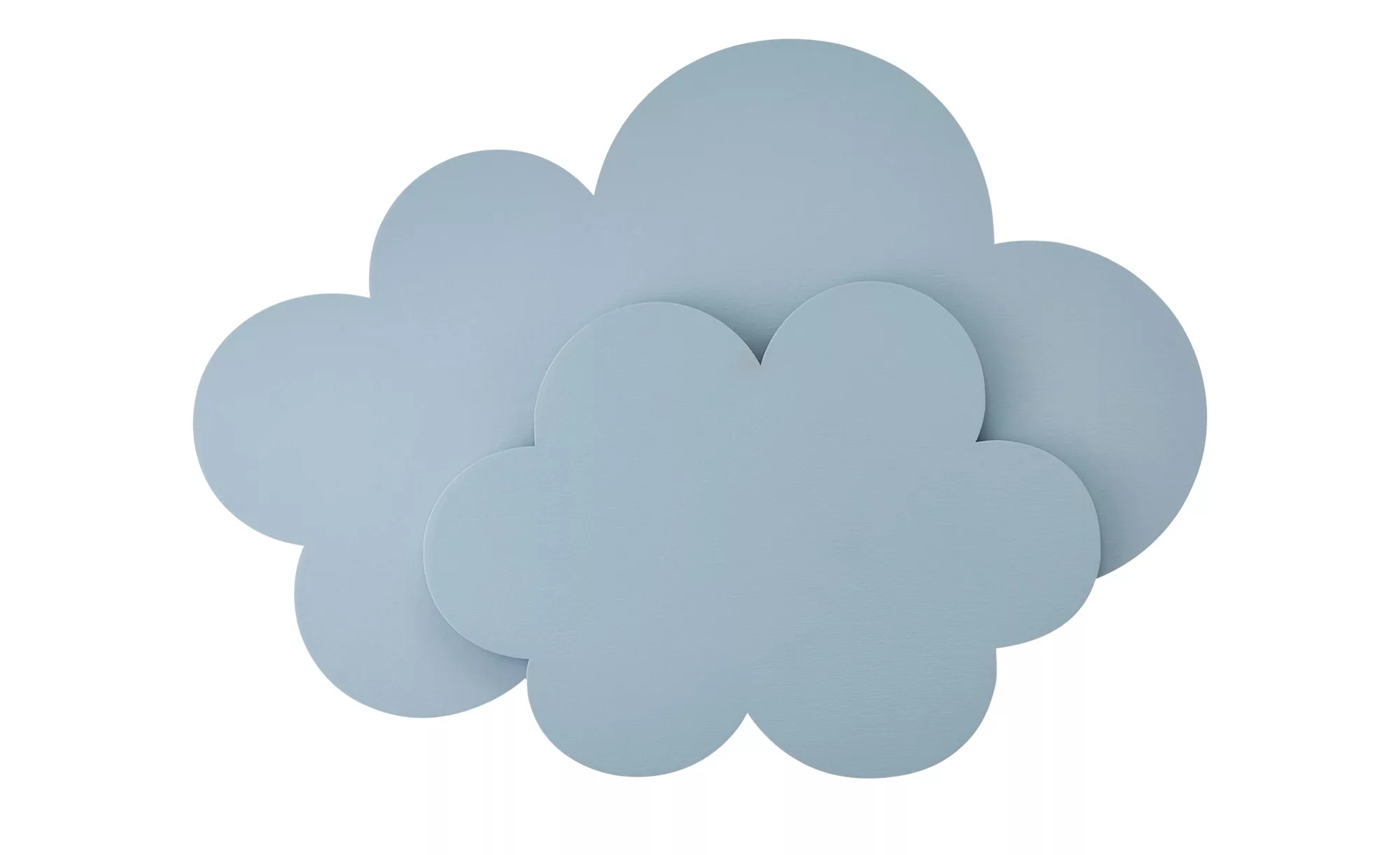 Uups Wandleuchte  Wolke - blau - 42 cm - 31 cm - 10 cm - Geschenkideen > Ge günstig online kaufen