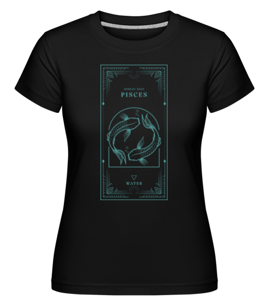 Art Deco Zodiac Sign Pisces · Shirtinator Frauen T-Shirt günstig online kaufen
