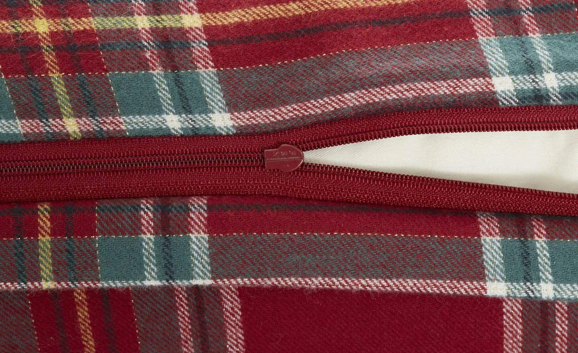 como Biber Bettwäsche  Tartan ¦ rot ¦ Maße (cm): B: 135 Bettwaren > Bettwäs günstig online kaufen