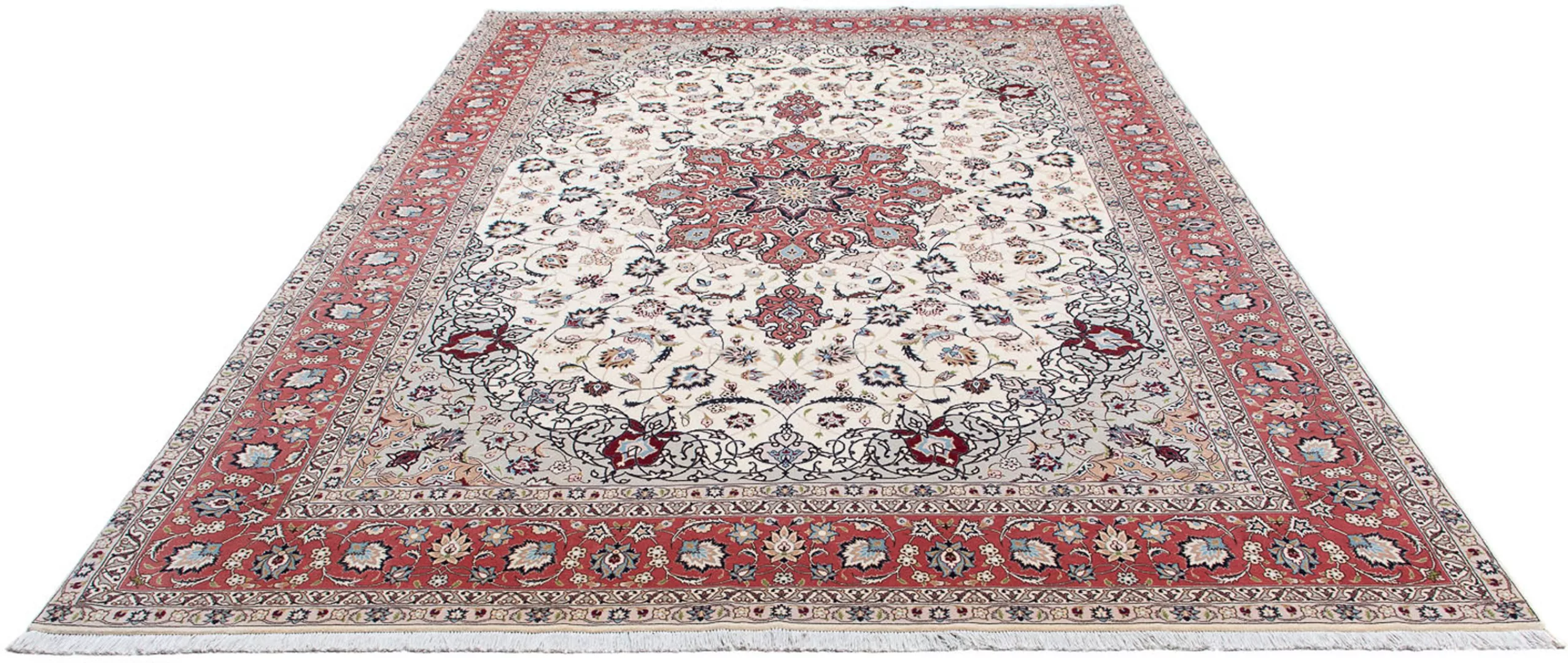 morgenland Orientteppich »Perser - Täbriz - Royal - 357 x 251 cm - beige«, günstig online kaufen