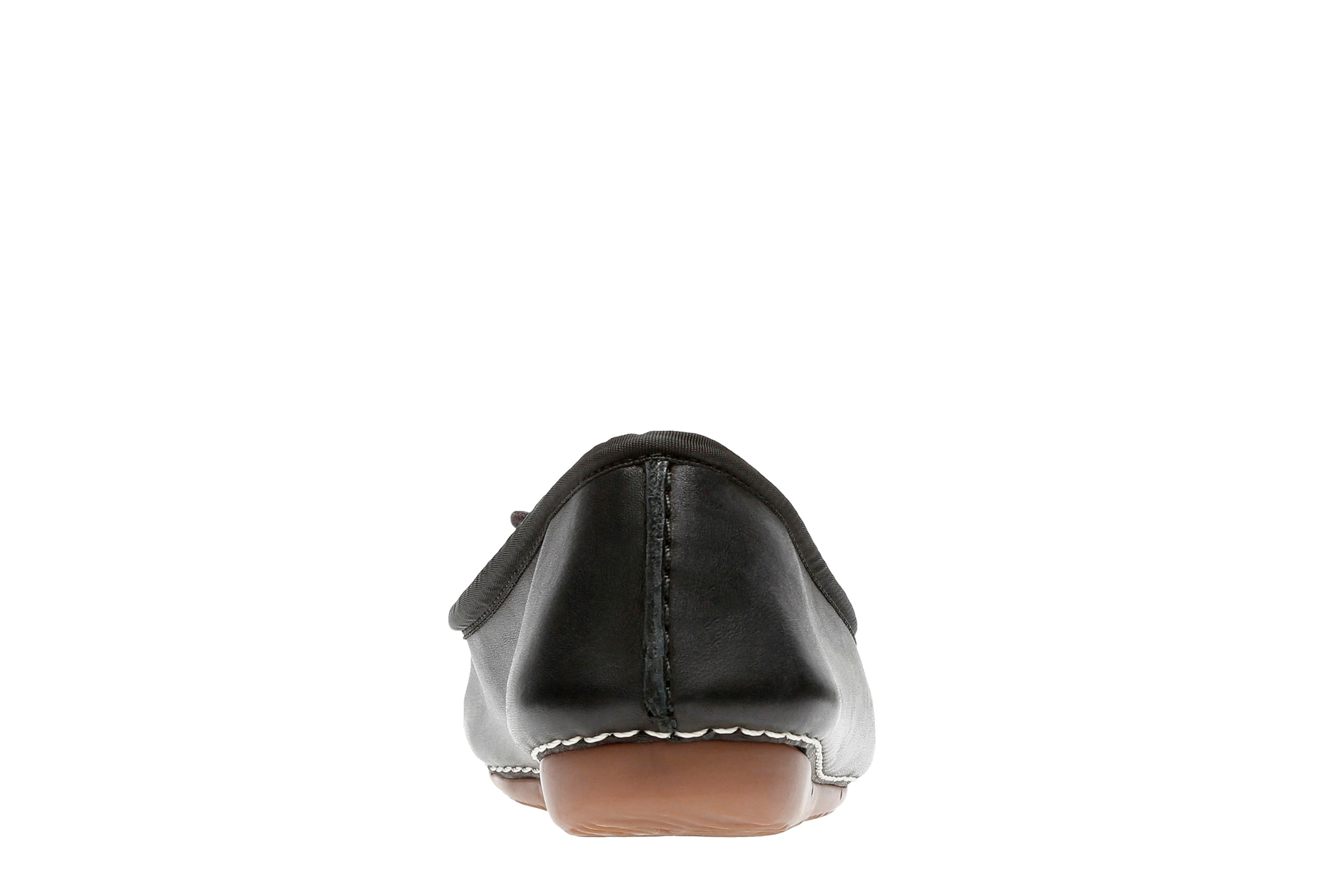 Clarks Ballerina "Freckle Ice", Slipper, Flats, Flats, Slipper mit Schleifc günstig online kaufen