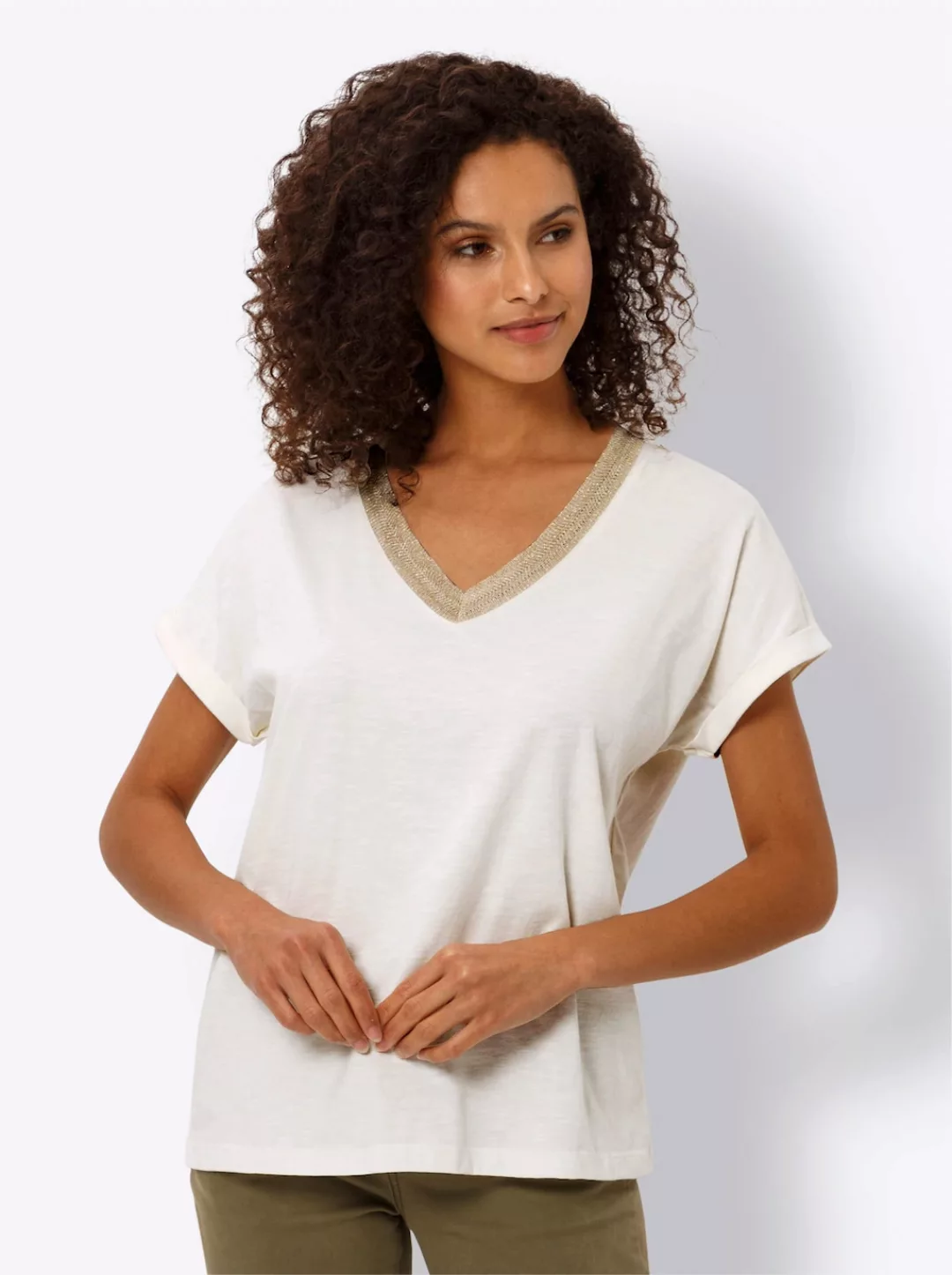 heine V-Shirt "Shirt", (1 tlg.) günstig online kaufen