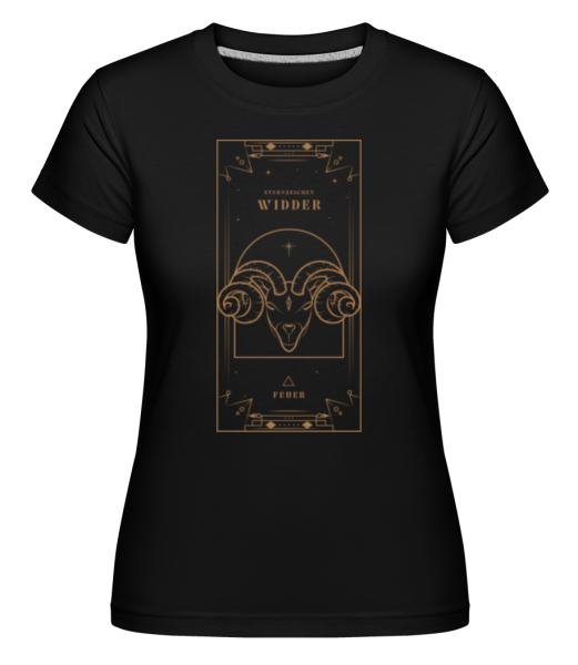 Art Deco Sternzeichen Widder · Shirtinator Frauen T-Shirt günstig online kaufen